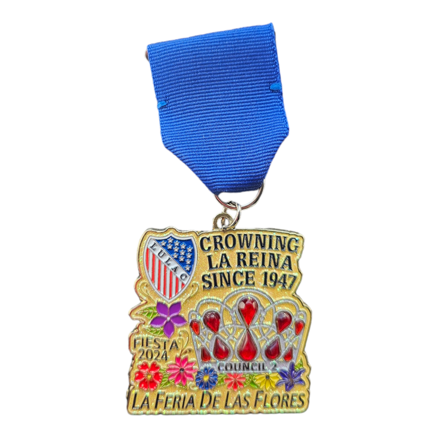 2024 Lulac Council #2 "La Reina" Fiesta Medal