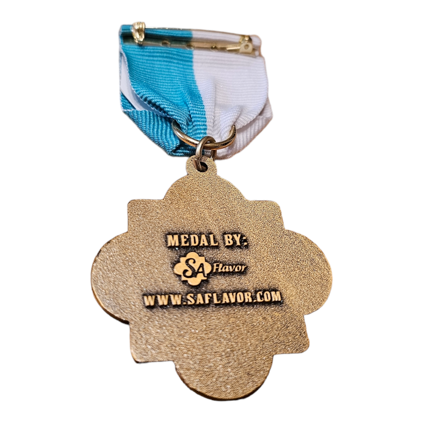 2024 Blue Glitter "Viva Fiesta" Fiesta Medal