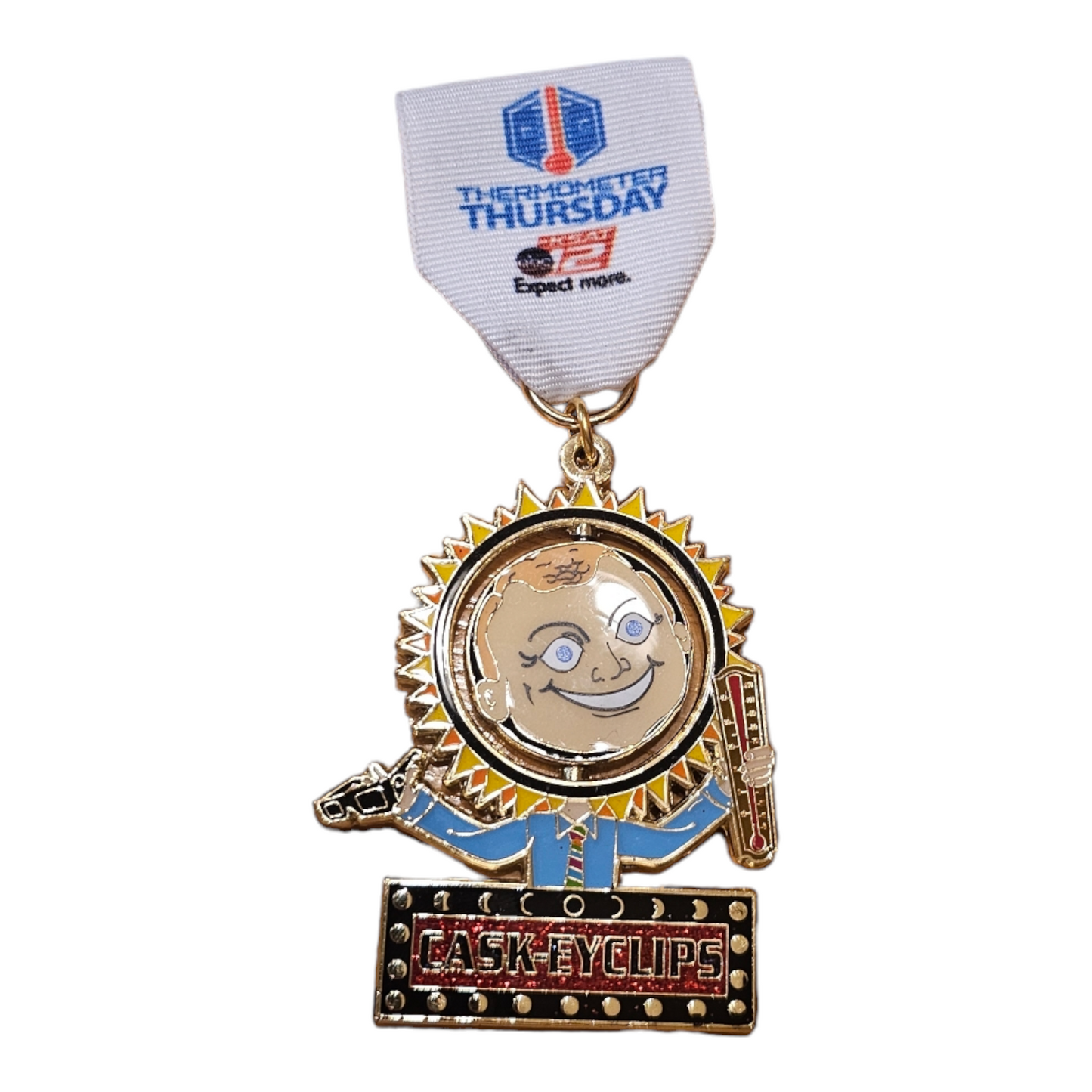 2024 Adam Caskey "Headspinner" Fiesta Medal