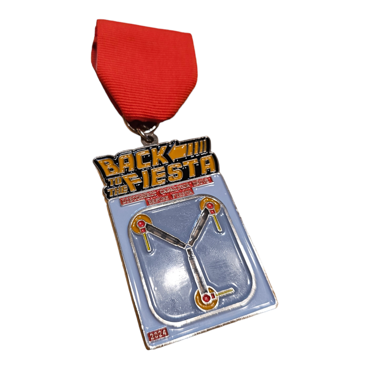 2024 Back to Fiesta Flux Capacitor Fiesta Medal