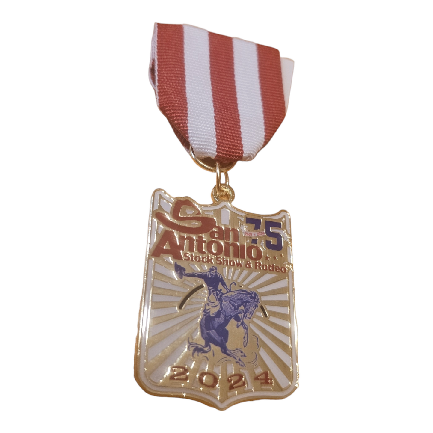 2024 San Antonio 75th "Stock Show & Rodeo" Fiesta Medal