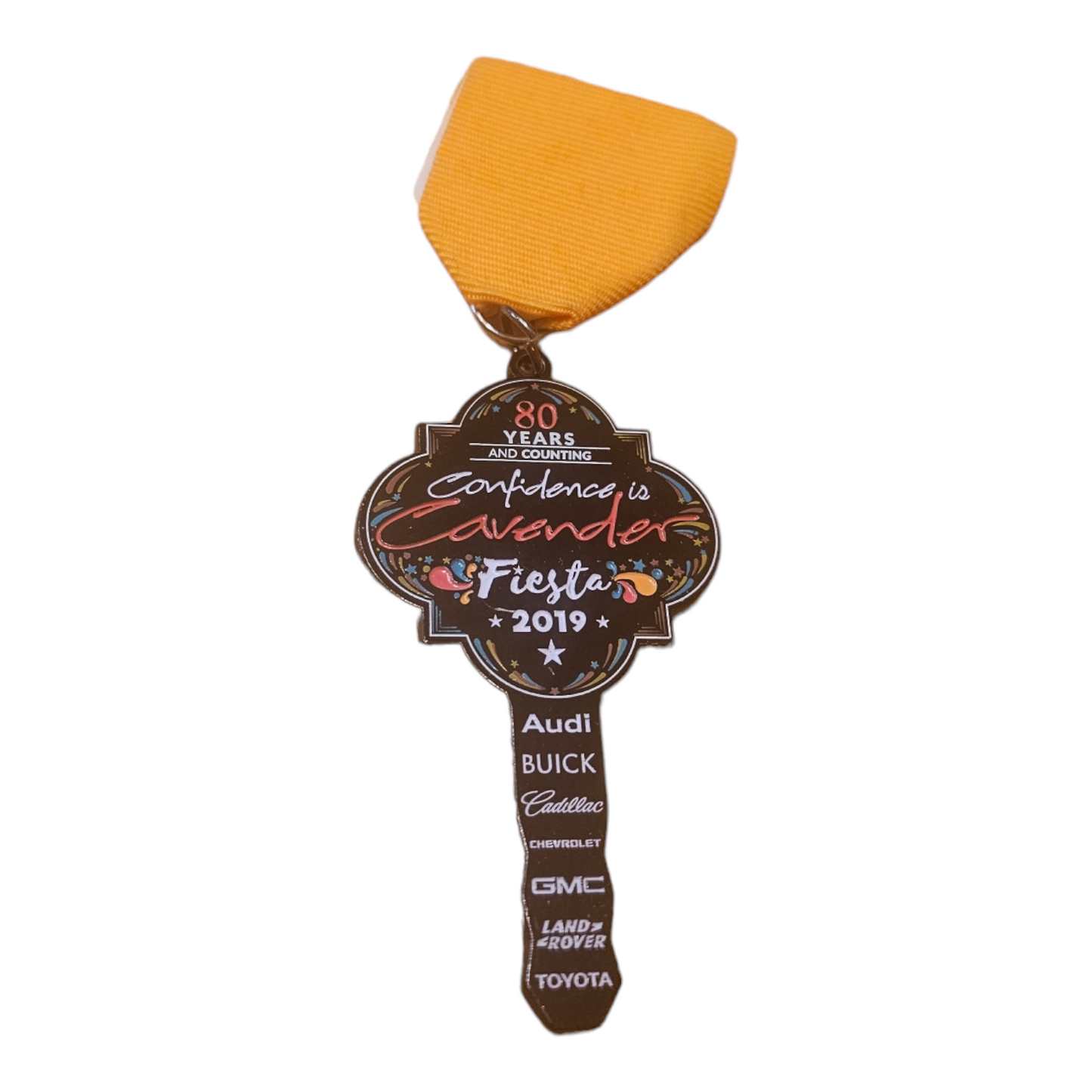 2019 "Cavender KEY" Fiesta Medal