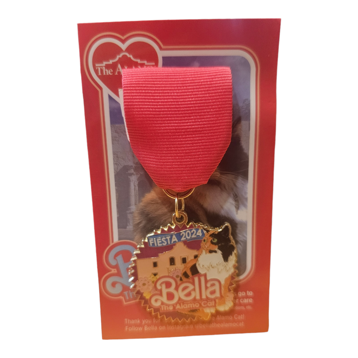 2024 Alamo "Bella" Alamo Cat Fiesta Medal
