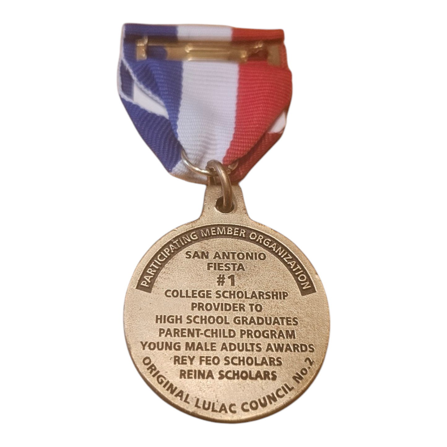 0 LULAC Official Fiesta PMO Council #2 Fiesta Medal