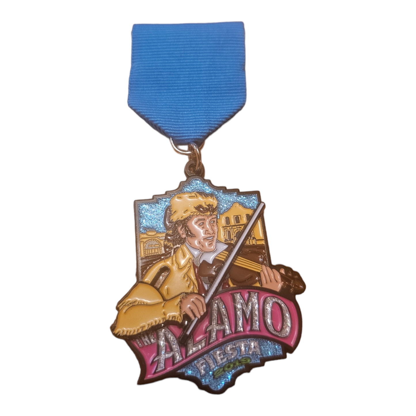 2019 "The Alamo" Davy Crocket Fiesta Medal