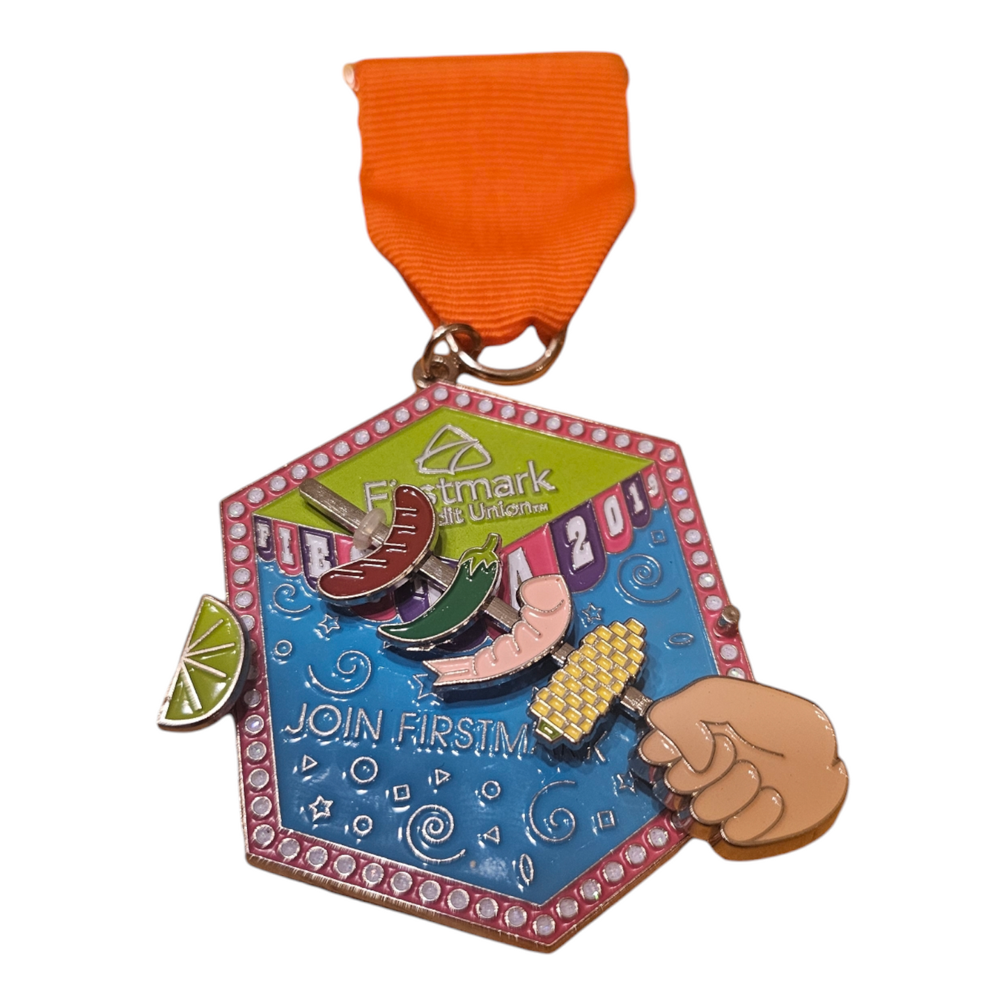 2019 Firstmark Credit Union "Fiesta Kabob" Fiesta Medal