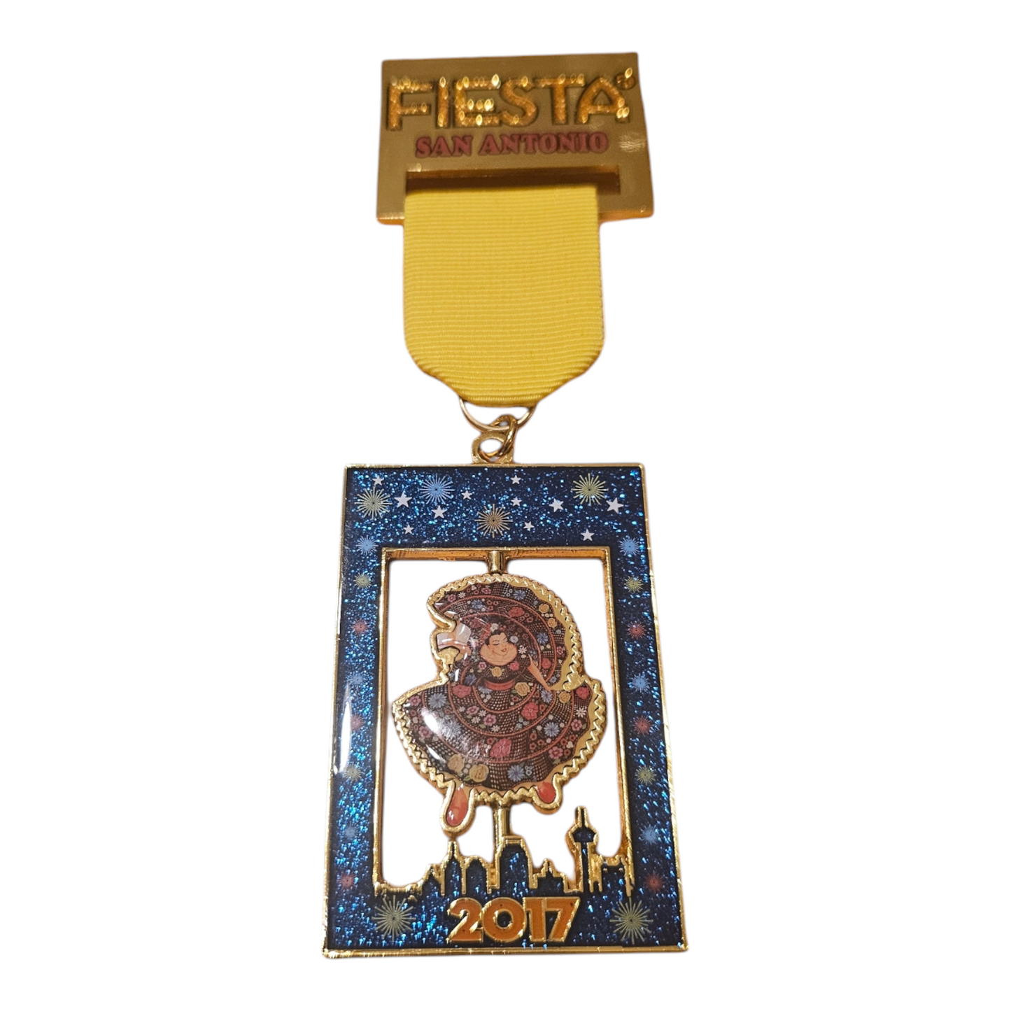 2017 San Antonio "Fiesta Poster" Fiesta Medal