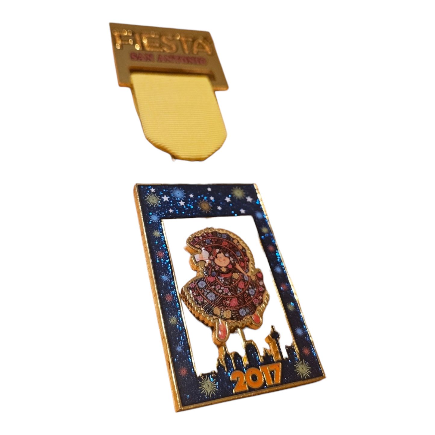 2017 San Antonio "Fiesta Poster" Fiesta Medal