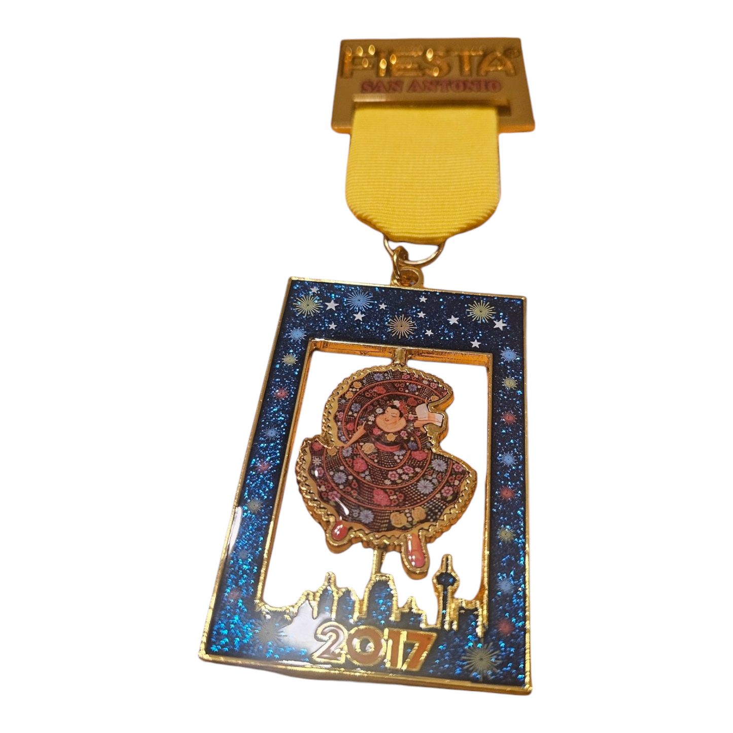 2017 San Antonio "Fiesta Poster" Fiesta Medal