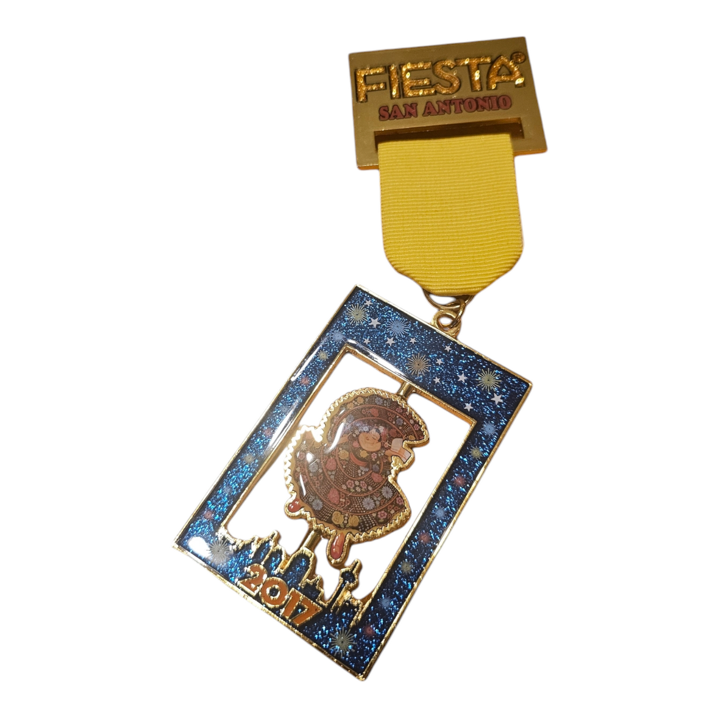 2017 San Antonio "Fiesta Poster" Fiesta Medal