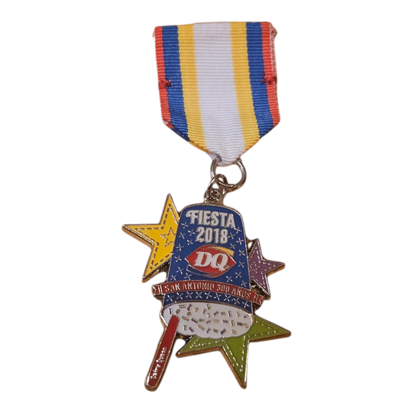 2018 Dairy Queen "Upside Down Blizzard" SA 300 Fiesta Medal