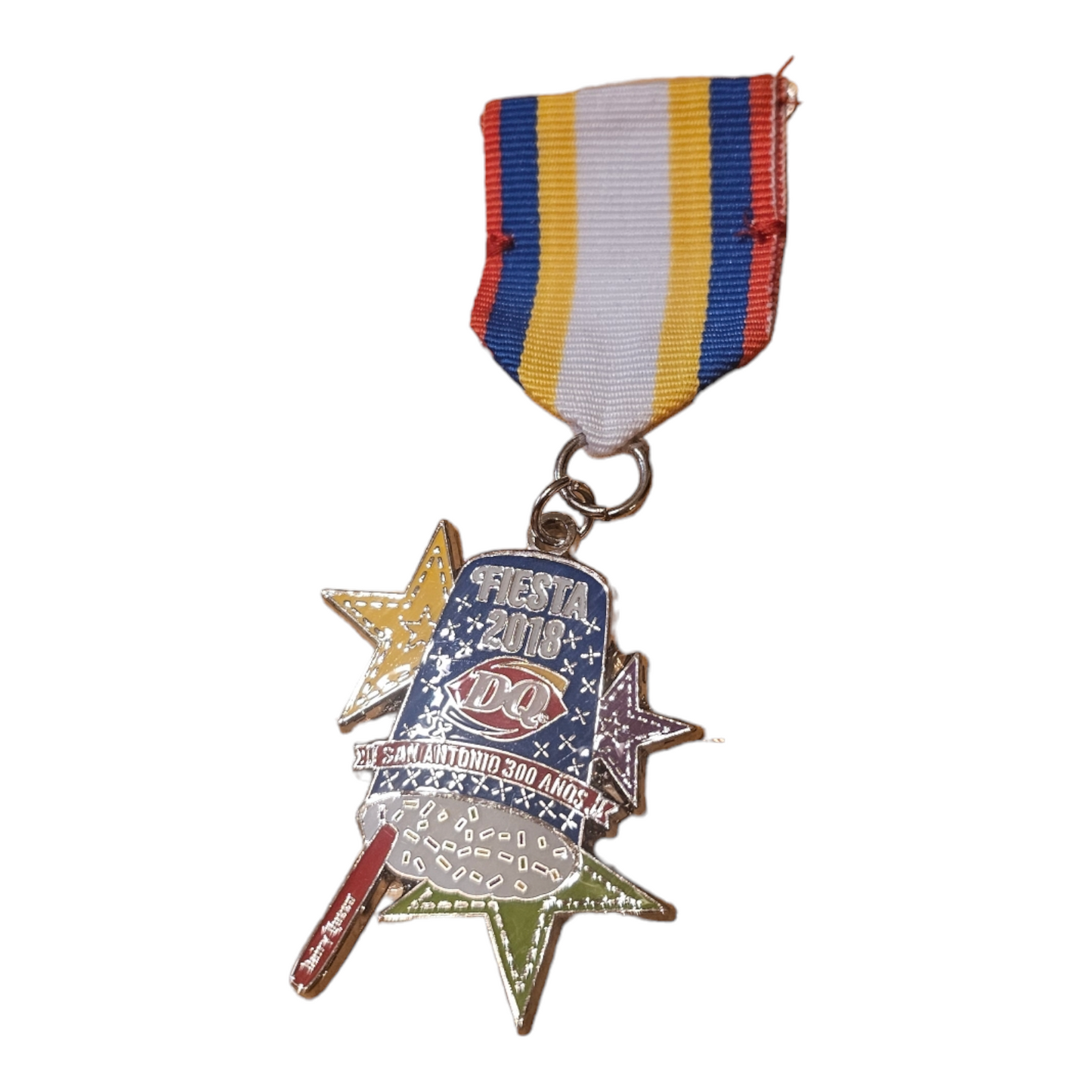 2018 Dairy Queen "Upside Down Blizzard" SA 300 Fiesta Medal