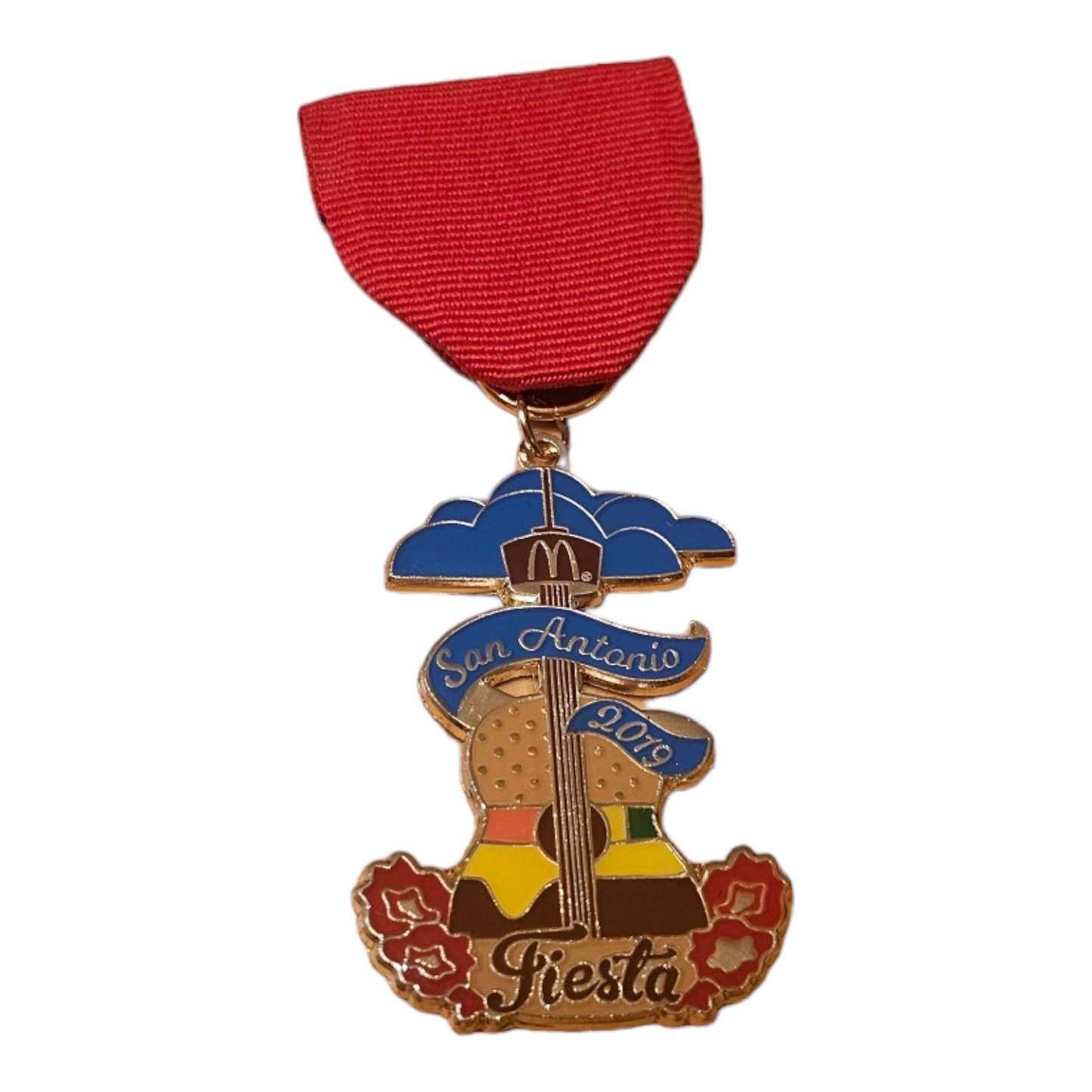 2019 McDonalds "Burger Guitar Tower" Fiesta Medal