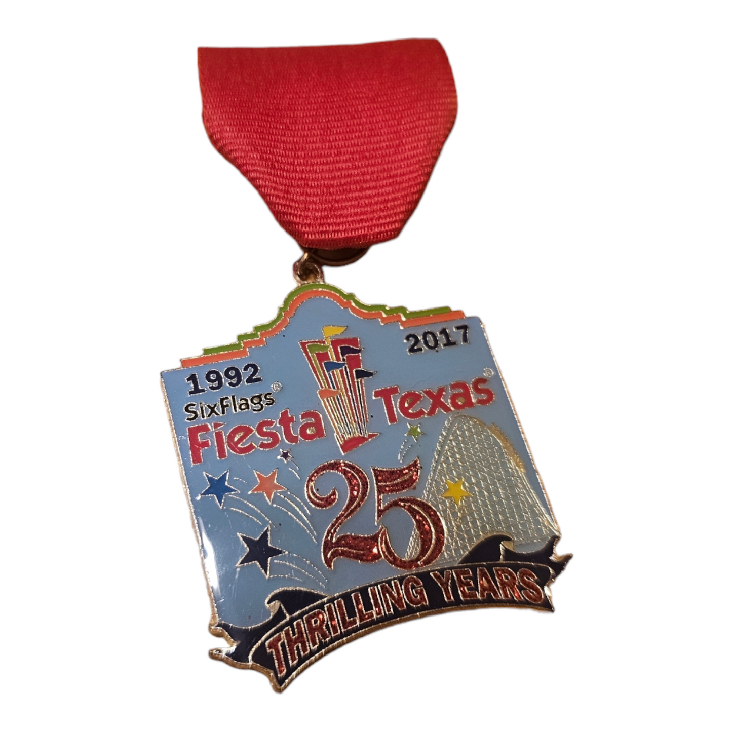 2017 Fiesta Texas "25 Thrilling Years" Fiesta Medal