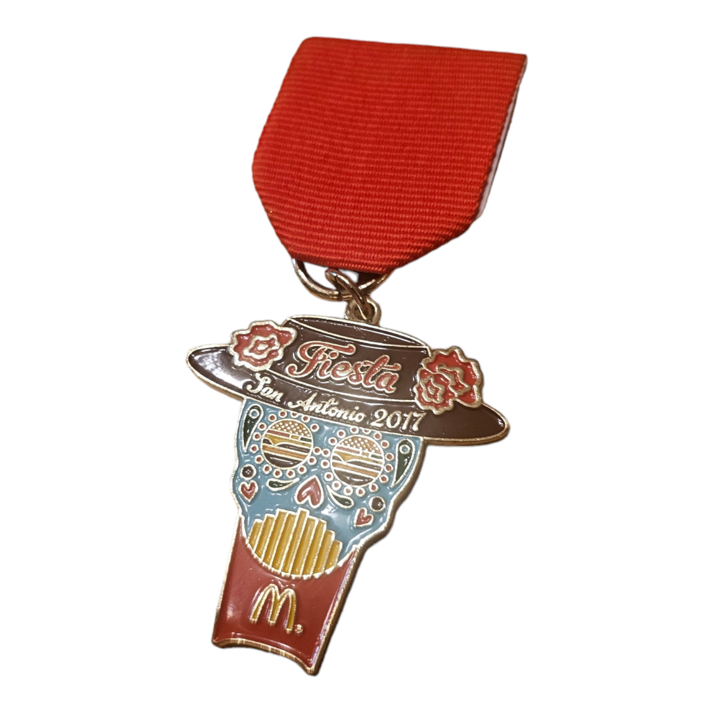 2017 McDonald's "SkullFry" Fiesta Medal