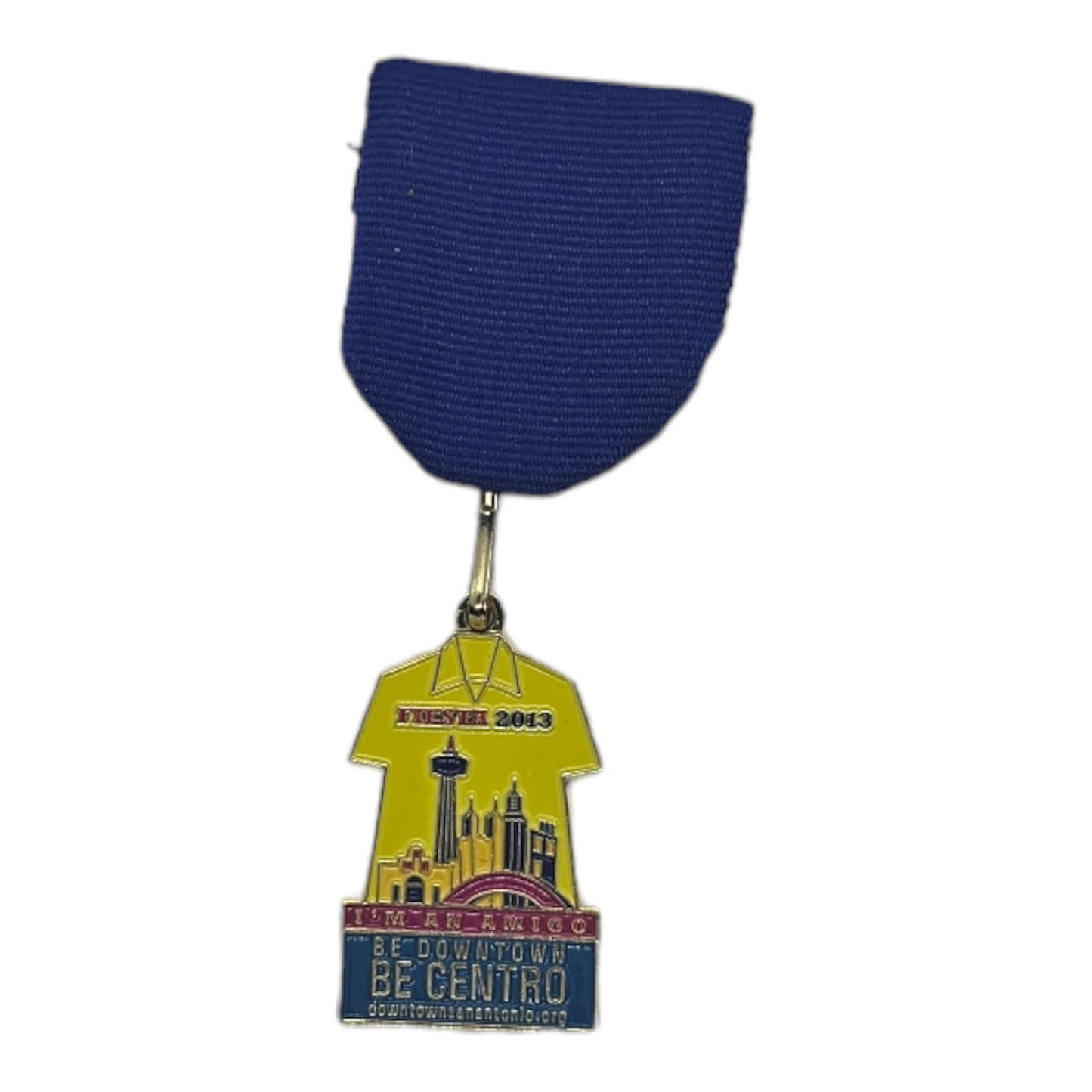 2013 Be Centro "Amigo Shirt" Fiesta Medal