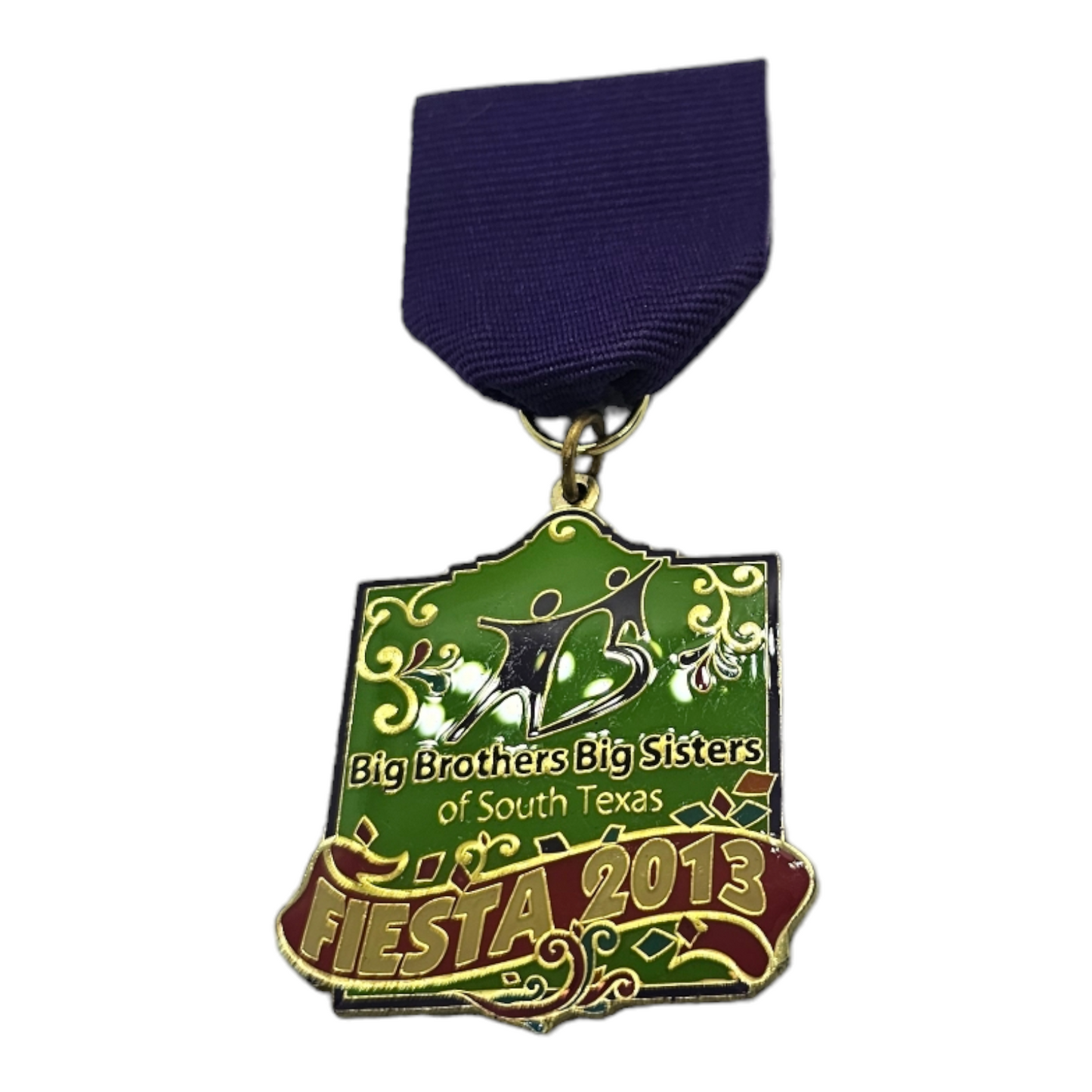 2013 Big Brothers Big Sisters "Fiesta Flag" Fiesta Medal