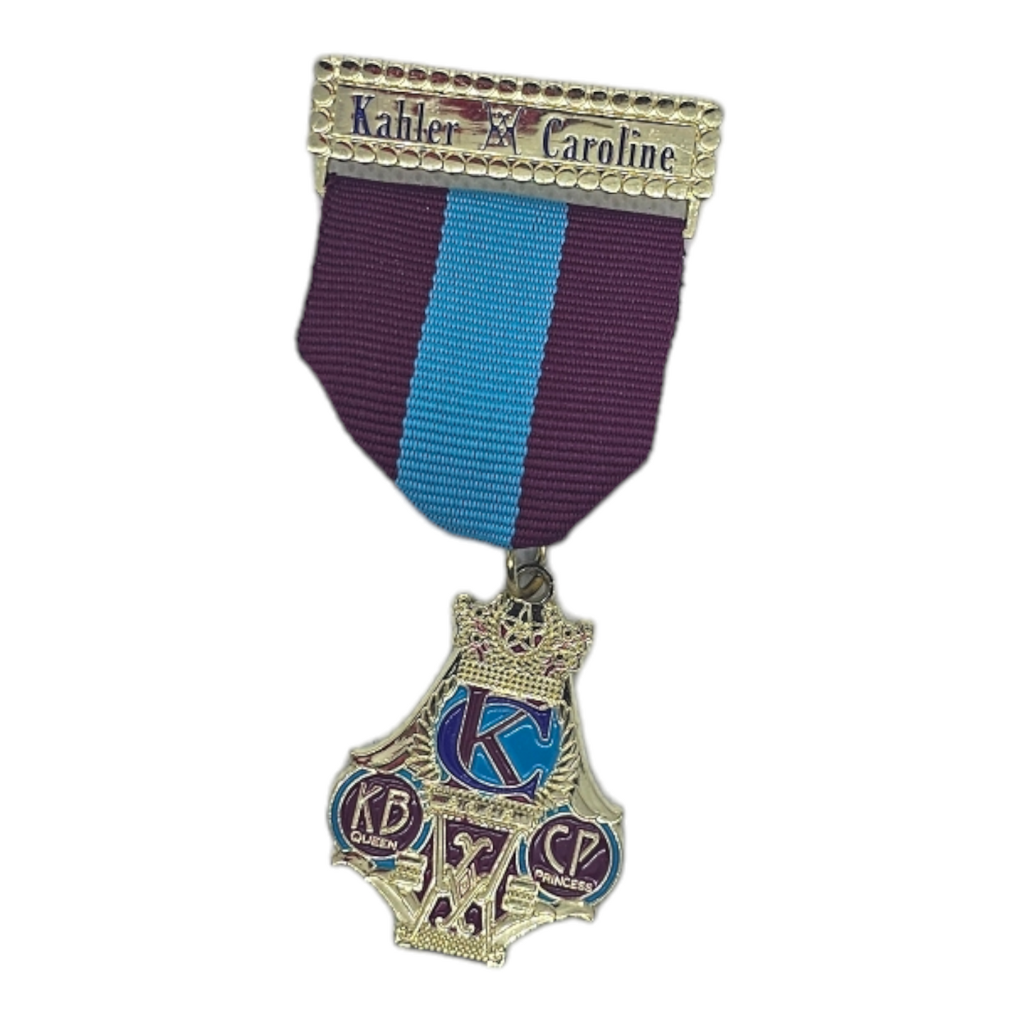 0 Kahler Caroline "KB Queen / CP Princess" Fiesta Medal