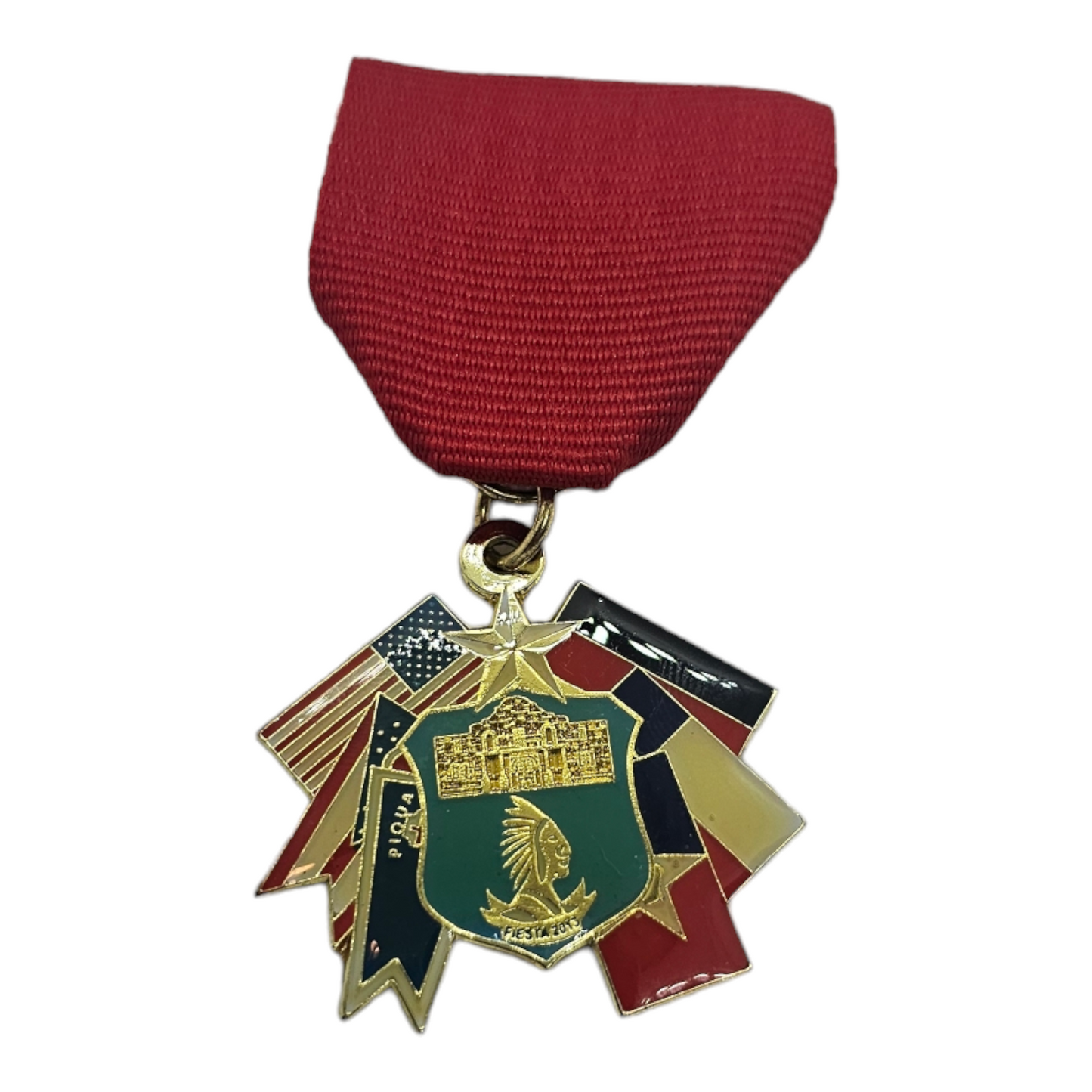2013 Indian Head Flags Alamo Fiesta Medal