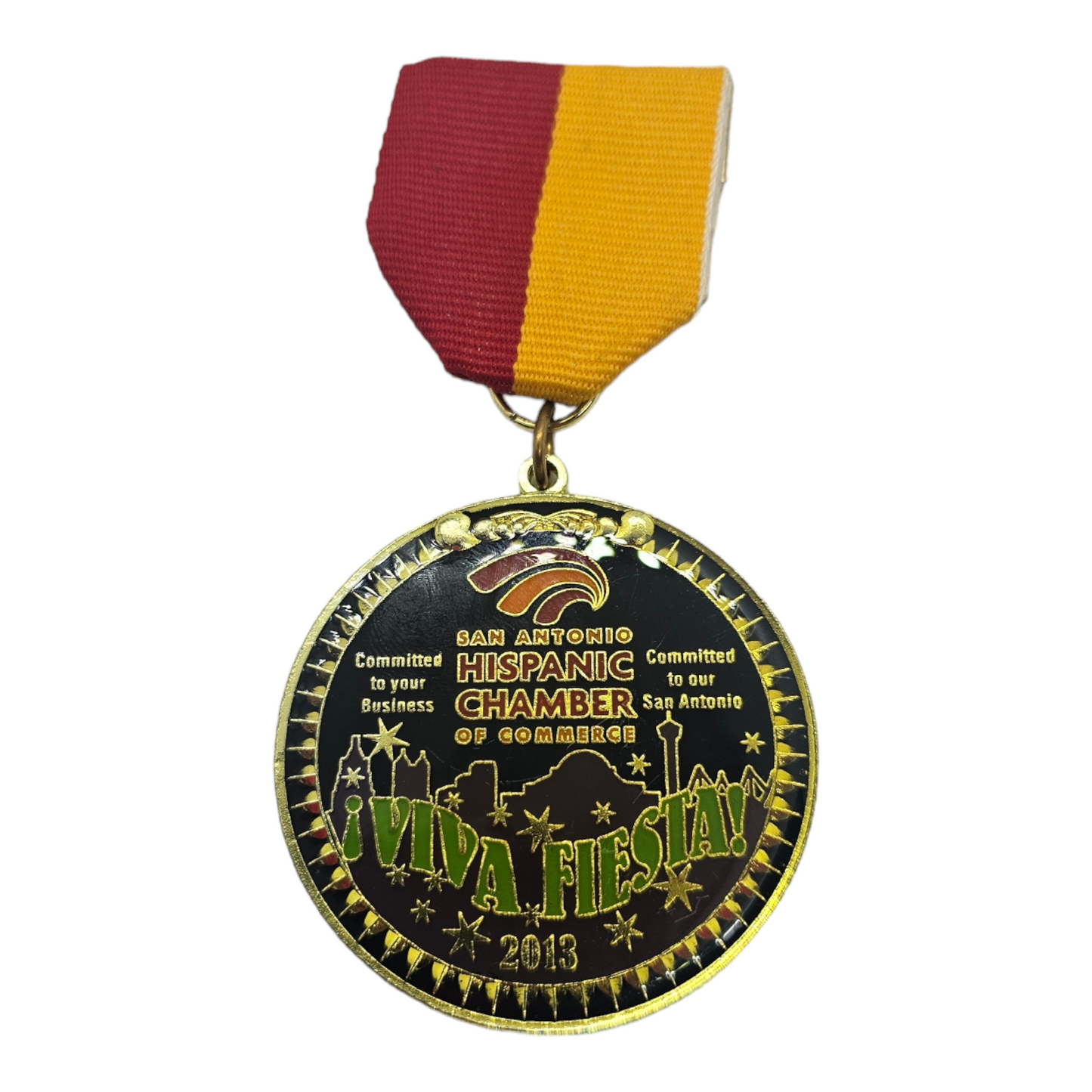 2013 Hispanic Chamber "Viva Fiesta Coin" Fiesta Medal