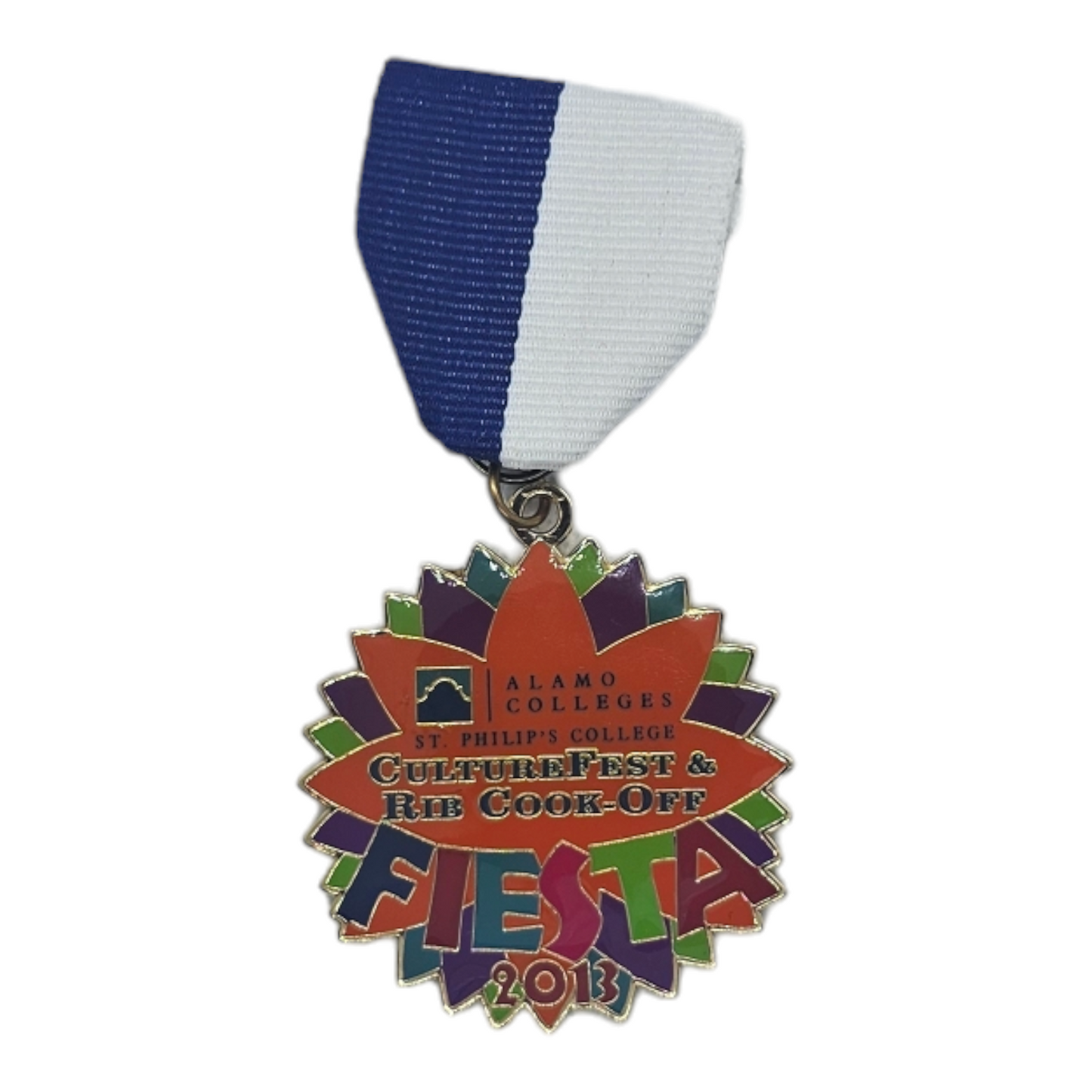 2013 St. Philips Collage "Fiesta Flower" Fiesta Medal