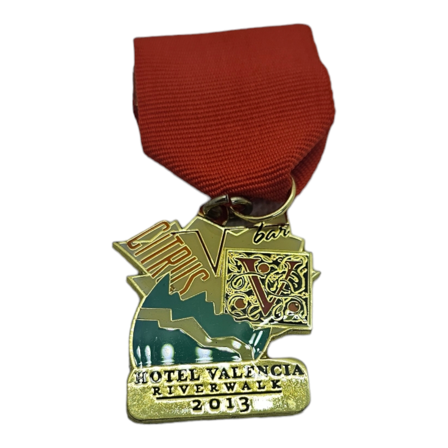 2013 Hotel Valencia "Citrus V Cascaron" Fiesta Medal