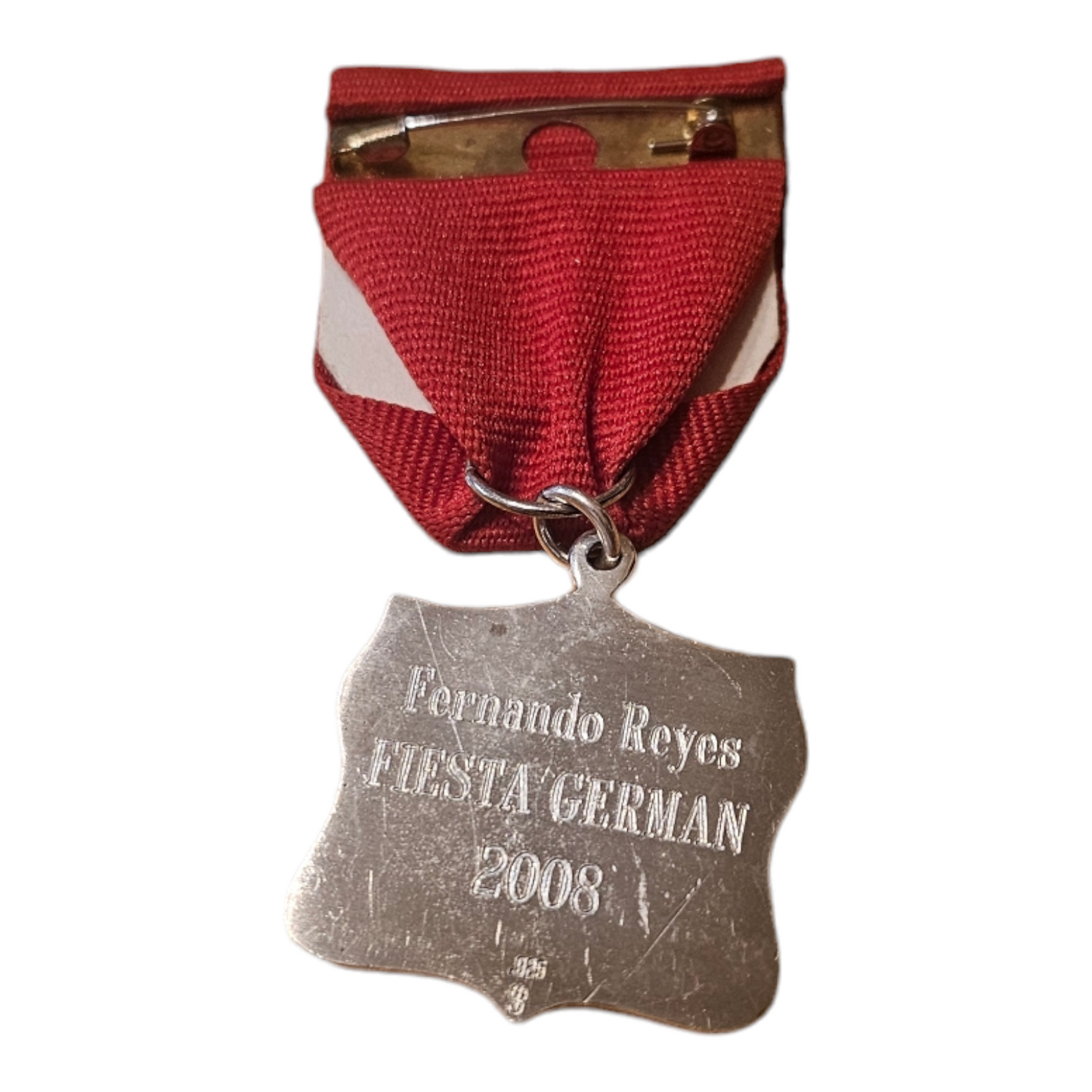 2008 Fiesta German "925 Silver" Crest Fiesta Medal