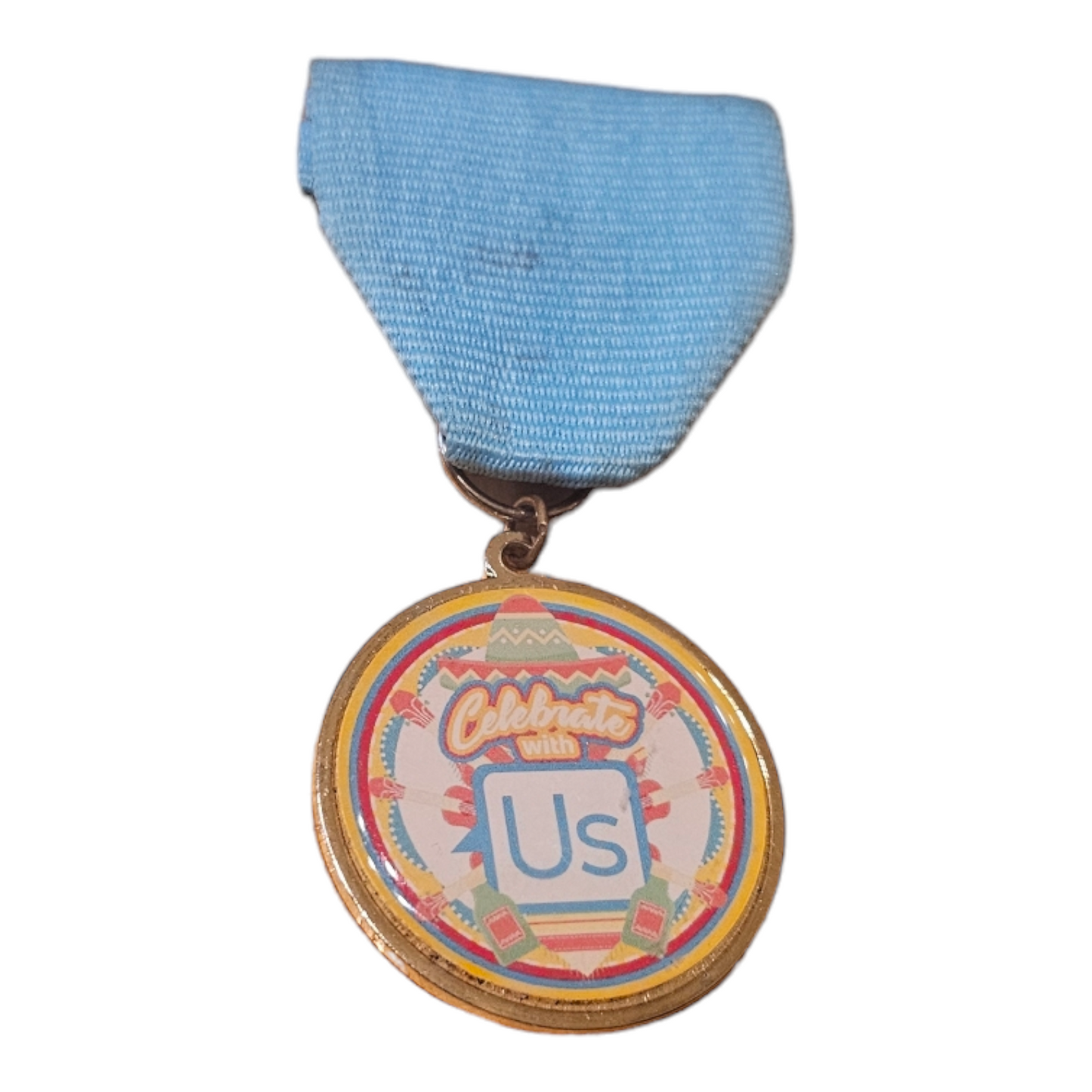 0 Celebrate with Us "Coin" Fiesta Medal