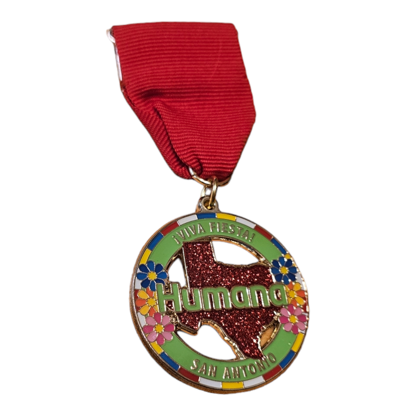 0 Humana "Red Texas" Viva Fiesta Medal