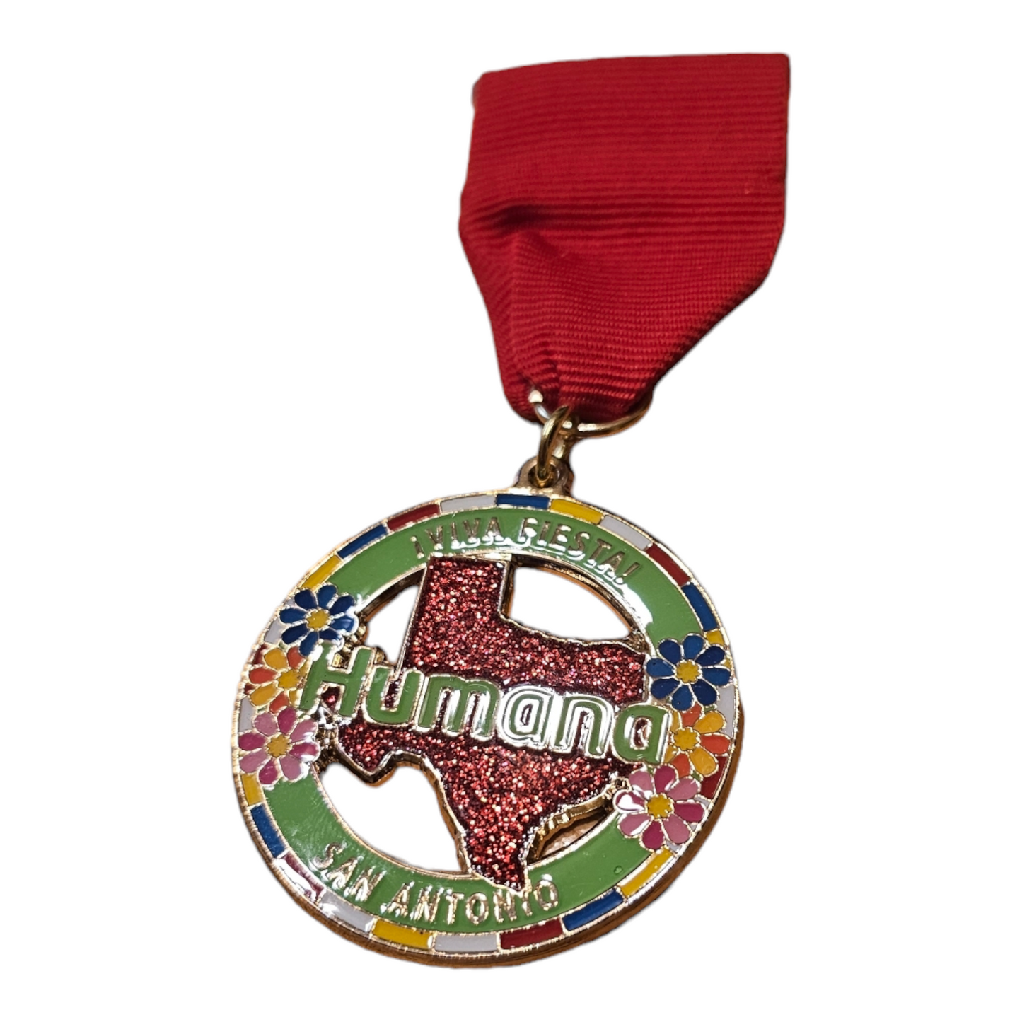 0 Humana "Red Texas" Viva Fiesta Medal