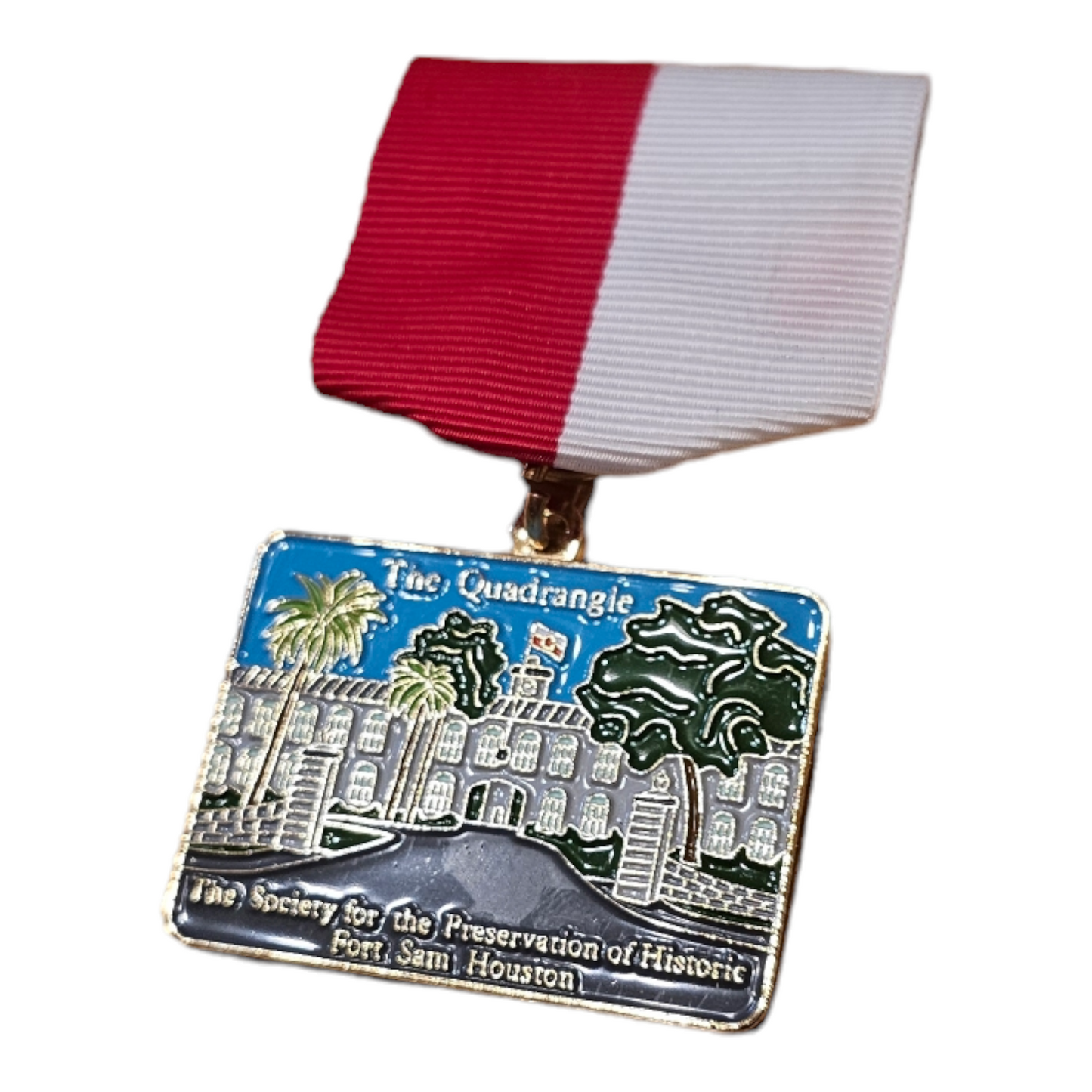0 Fort Sam Houston "The Quadrangle" Fiesta Medal