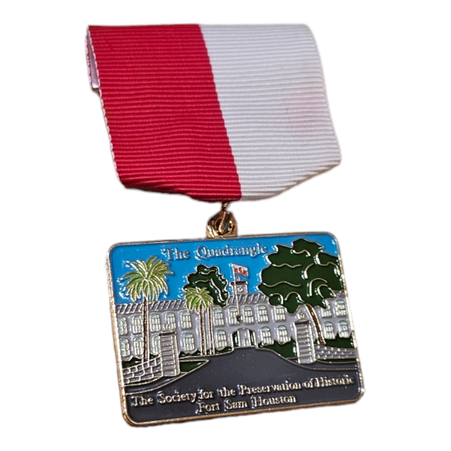 0 Fort Sam Houston "The Quadrangle" Fiesta Medal
