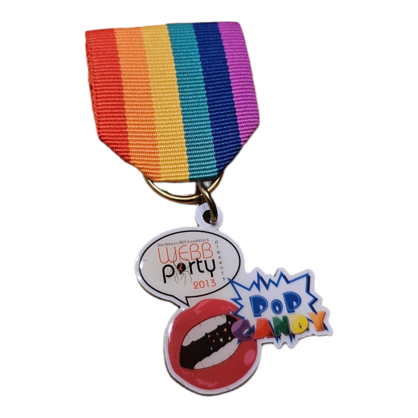 2013 Webb Party "Pop Candy" Fiesta Medal