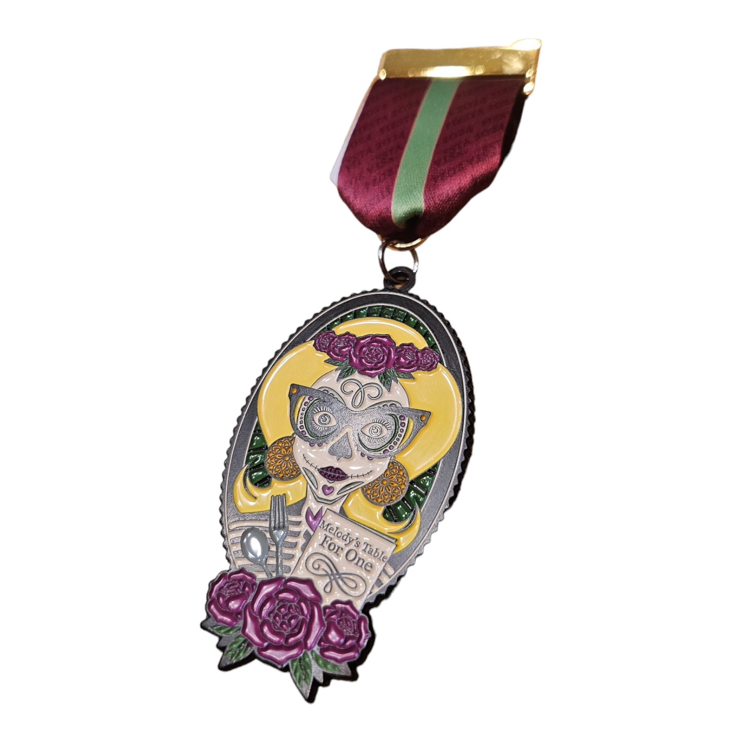 2024 Melody's Table "Woman Skeleton" Fiesta Medal