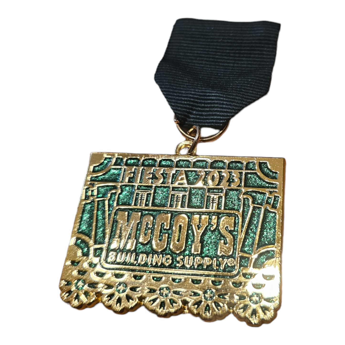 2023 McCoy's "Green Fiesta Flag" Fiesta Medal