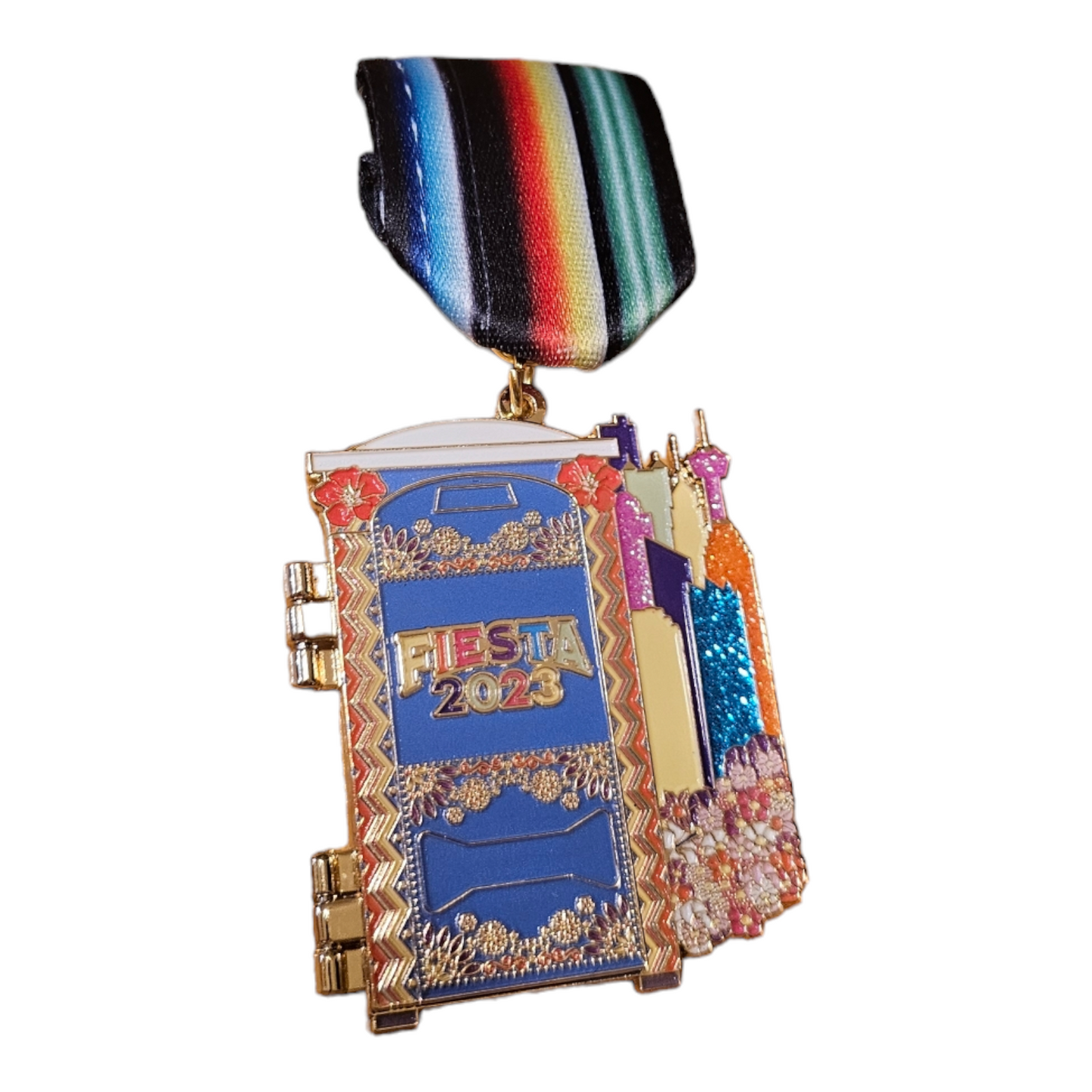 2023 Medina Best Plumbing "Close Door Port a Potty" Fiesta Medal