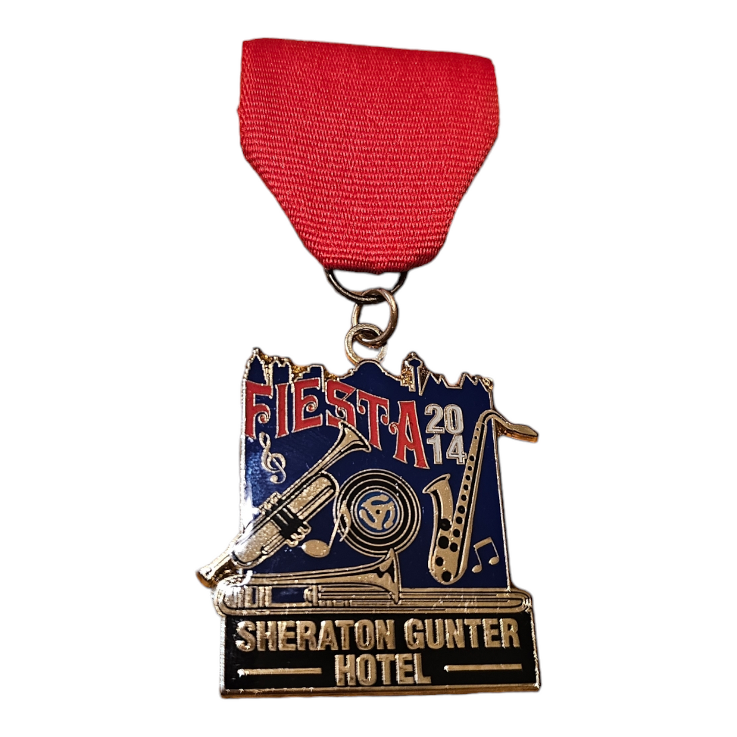 2014 Sheraton Gunter Hotel "Jazz" Fiesta Medal