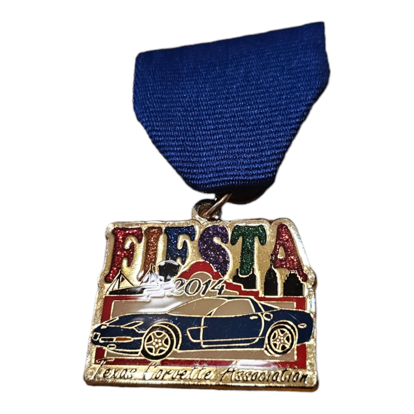 2014 Texas Corvette Association "2004 Corvette" Fiesta Medal