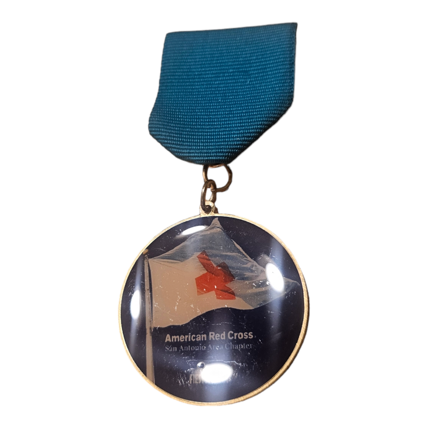 2014 American Red Cross "White Flag" Fiesta Medal
