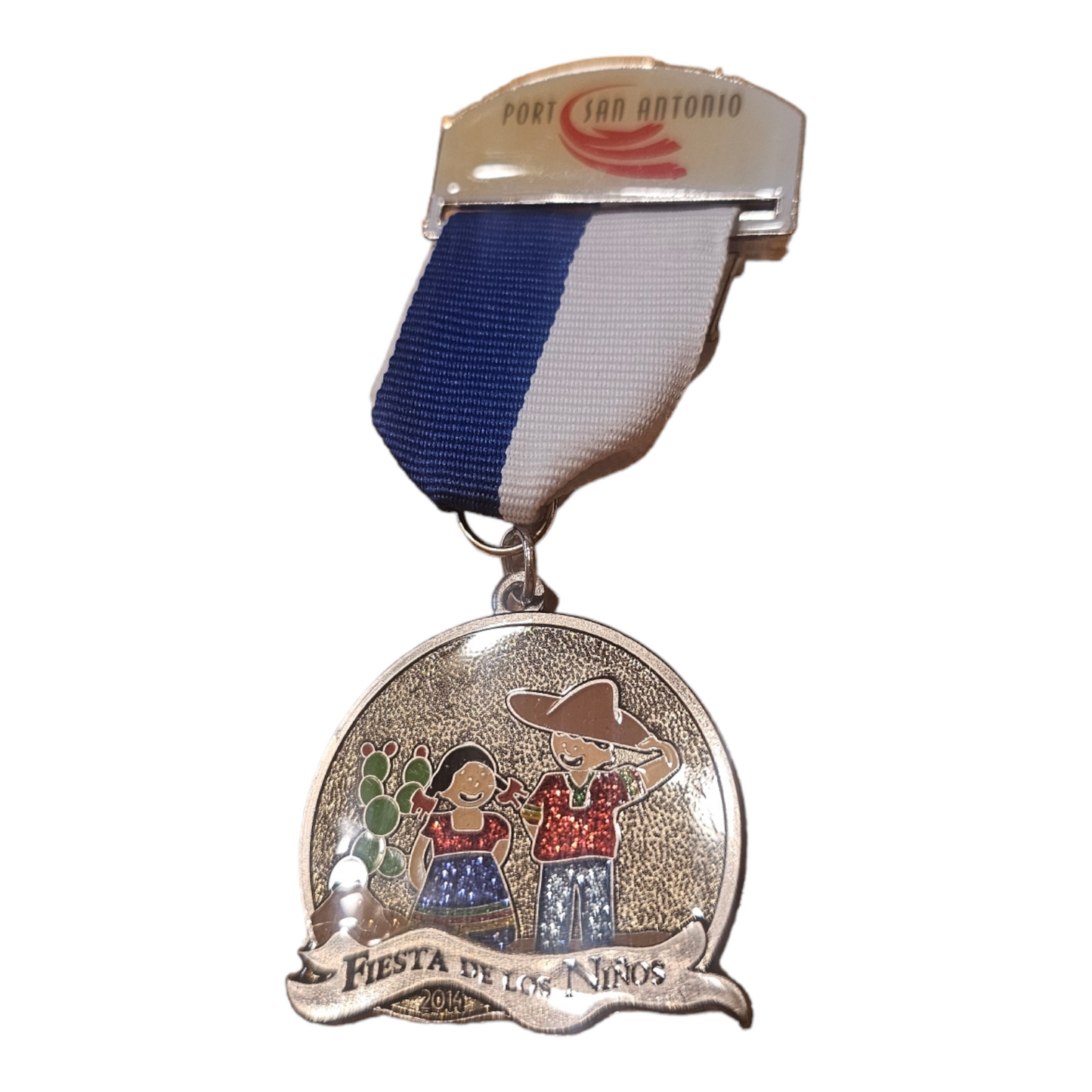 2014 Fiesta De Los Ninos "People" Fiesta Medal