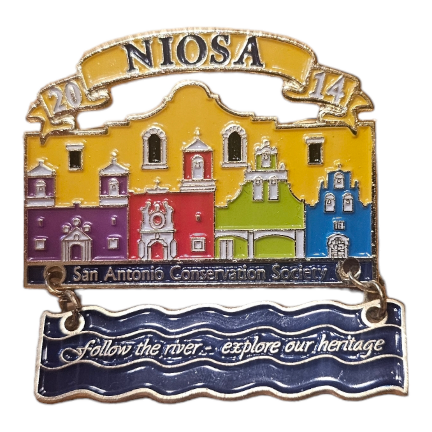 2014 Niosa "Alamo" Pin