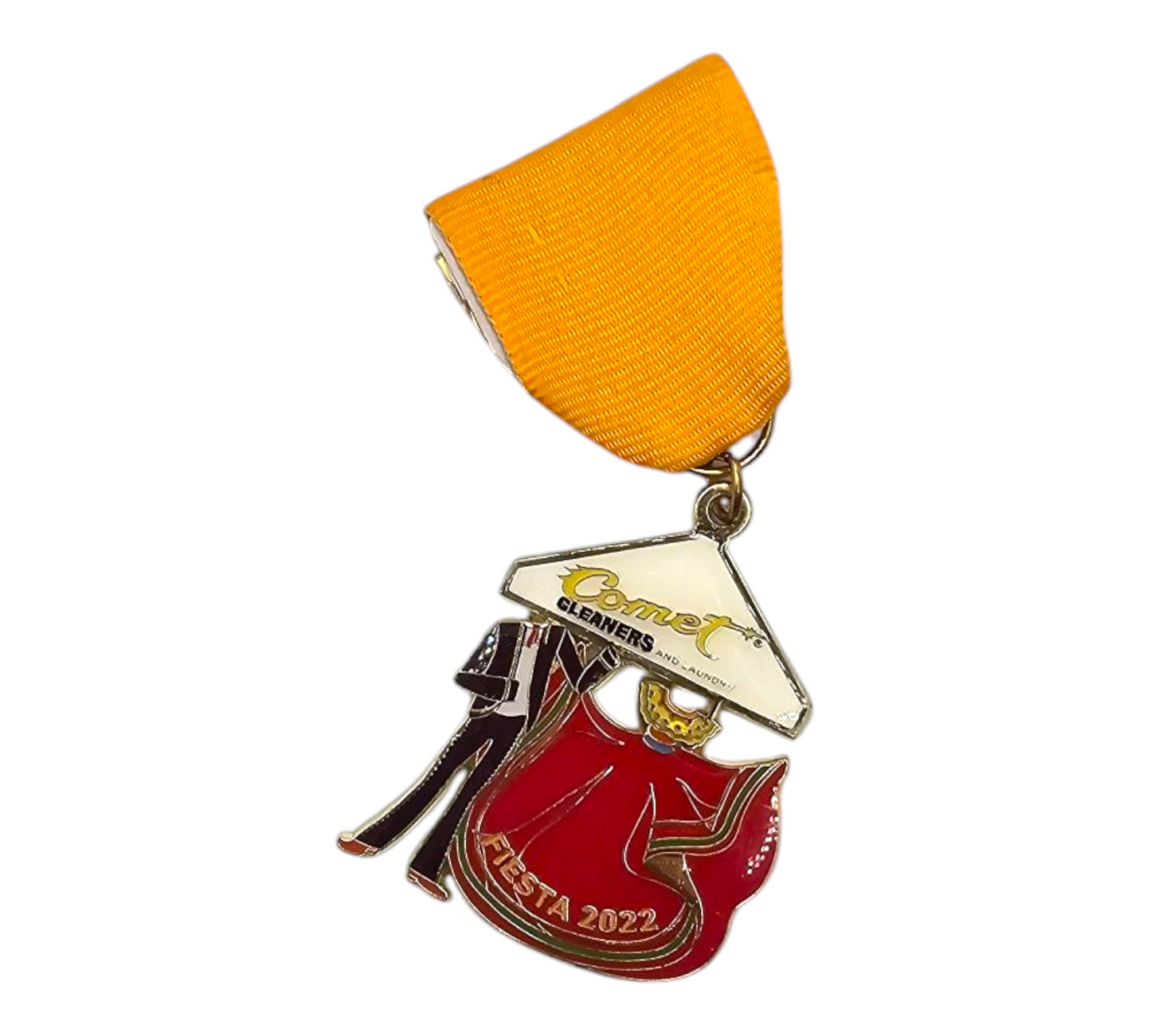 2022 Comet Cleaners Folklorico Clothes Fiesta Medal