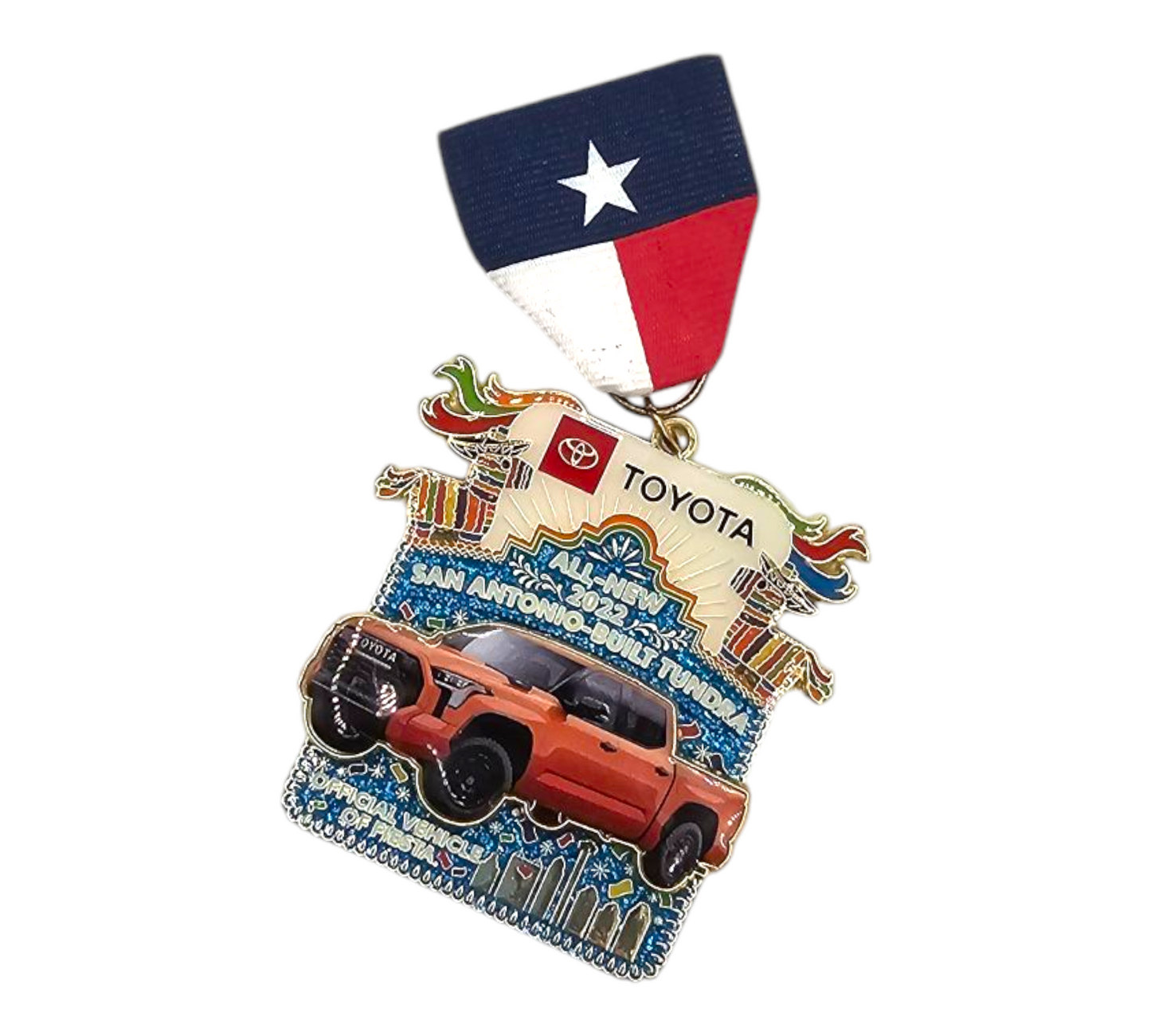 2022 Toyota Tundra Official Vehicle of Fiesta Medal
