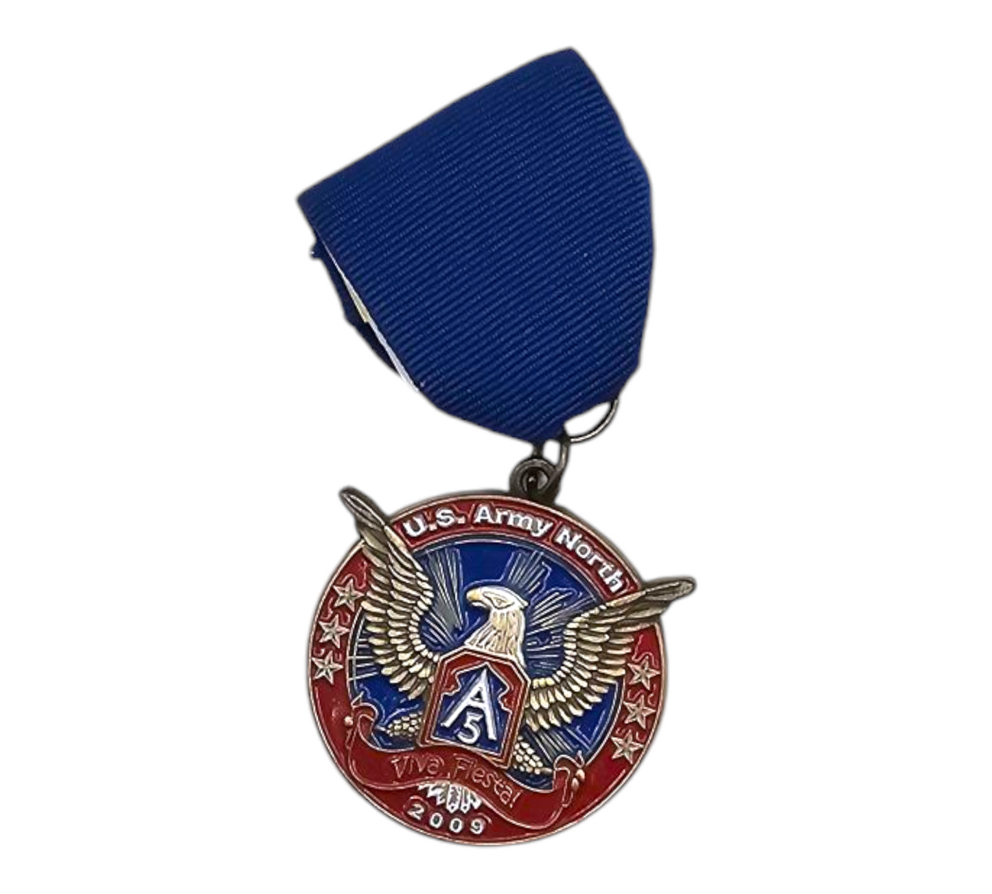 2009 U.S. Army North Eagle A5 Fiesta Medal