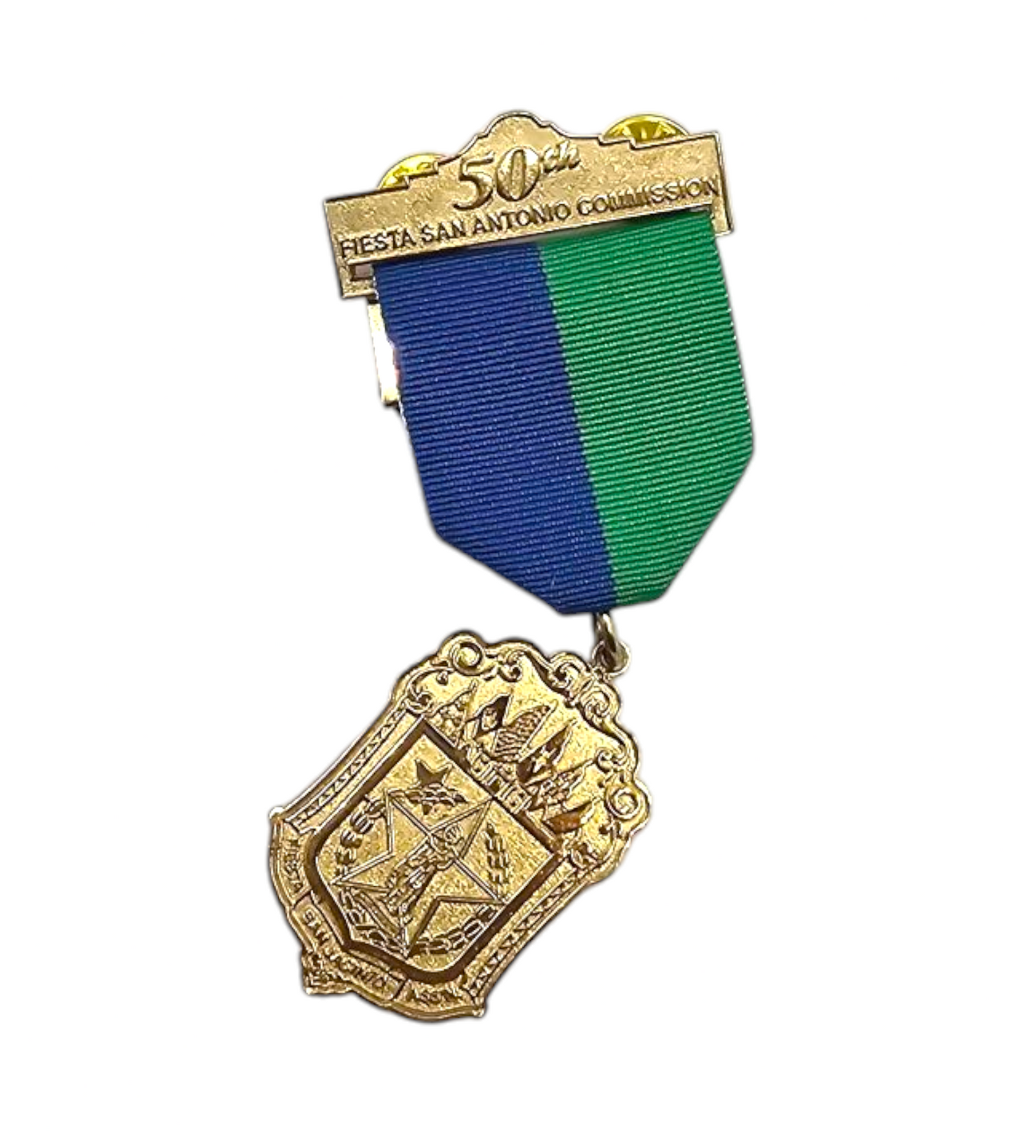 2009 Fiesta San Antonio Commission 50th Shield Fiesta Medal