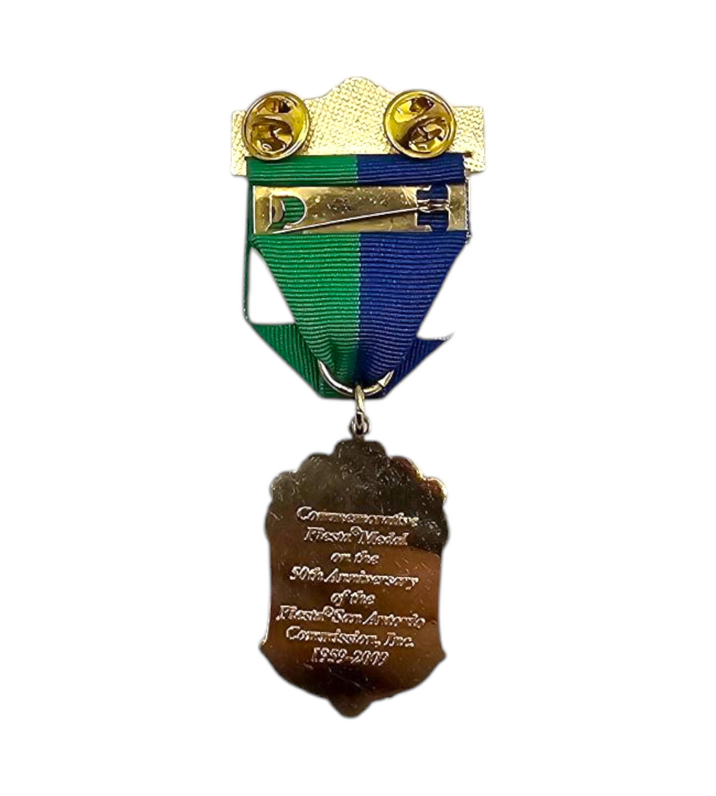 2009 Fiesta San Antonio Commission 50th Shield Fiesta Medal