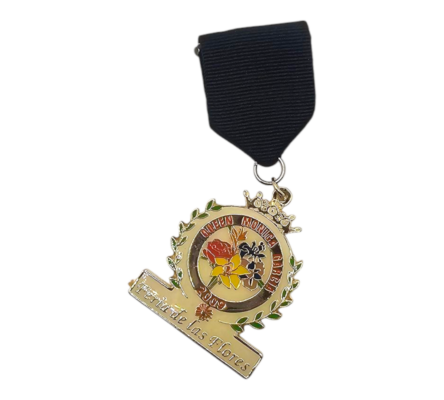 2009 Feria De Las Flores Queen Monica Garcia Fiesta Medal