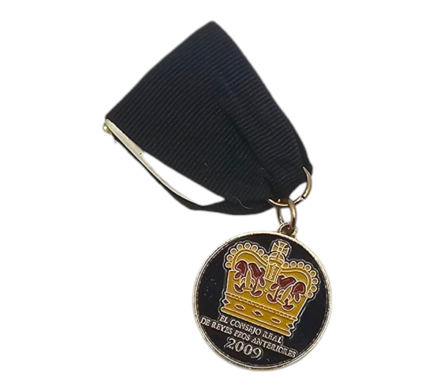 2009 El Consejo Real De Reyes Feos Anteriores Crown Fiesta Medal