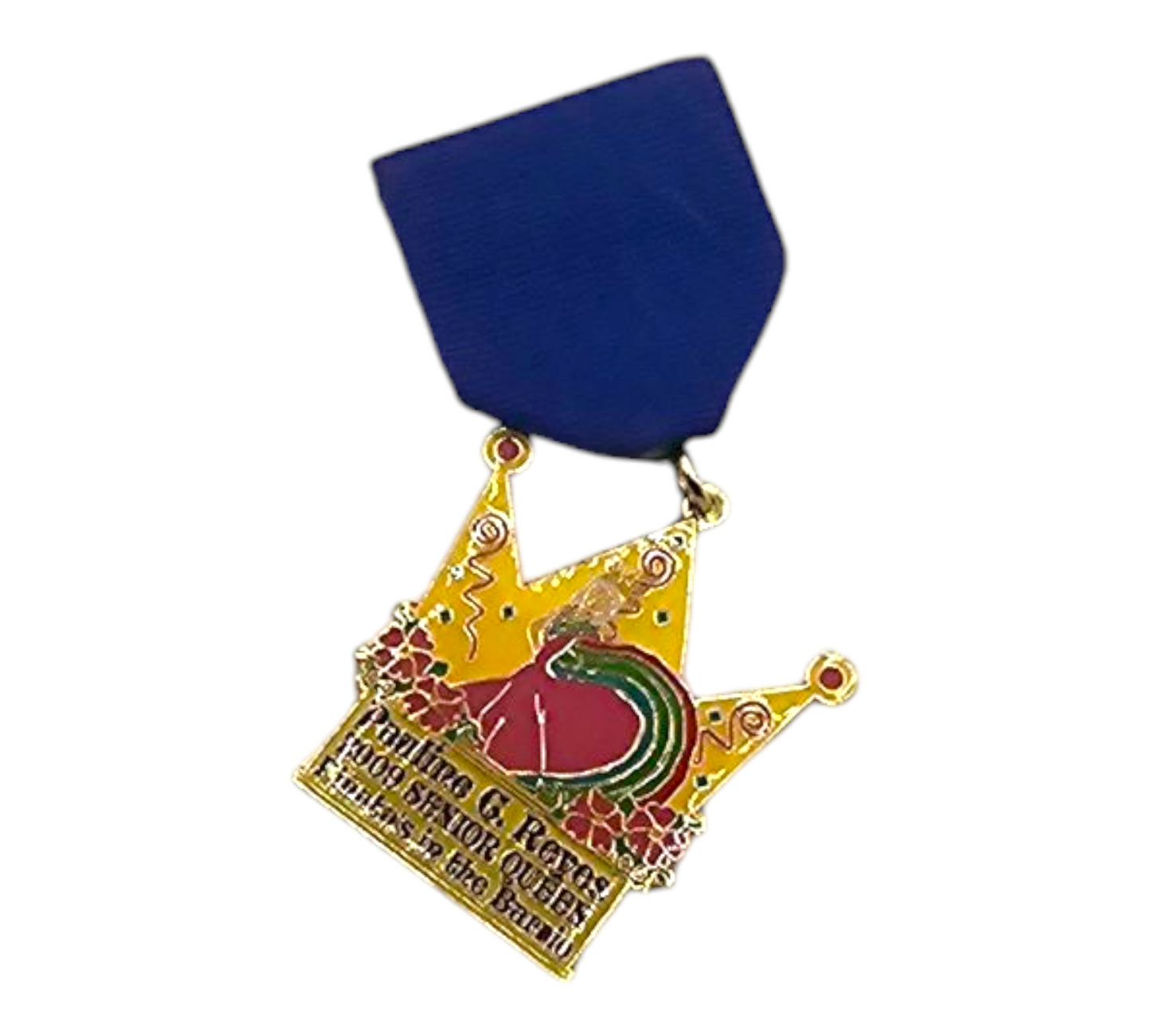 2009 Pauline Reyes Pinatas in the Barrio Queen Fiesta Medal