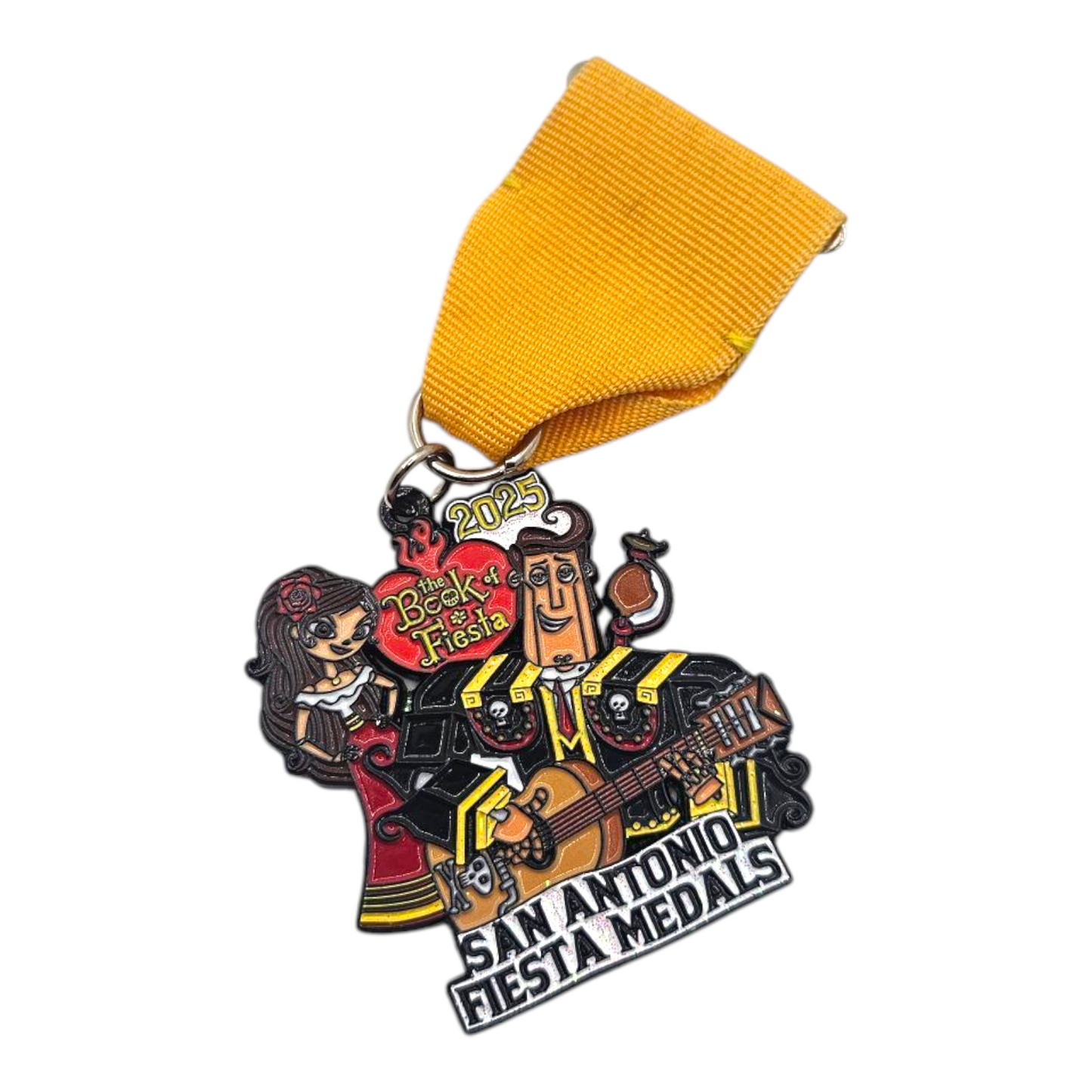 2025 Book of Fiesta Medal Manolo y Maria Fiesta Medal